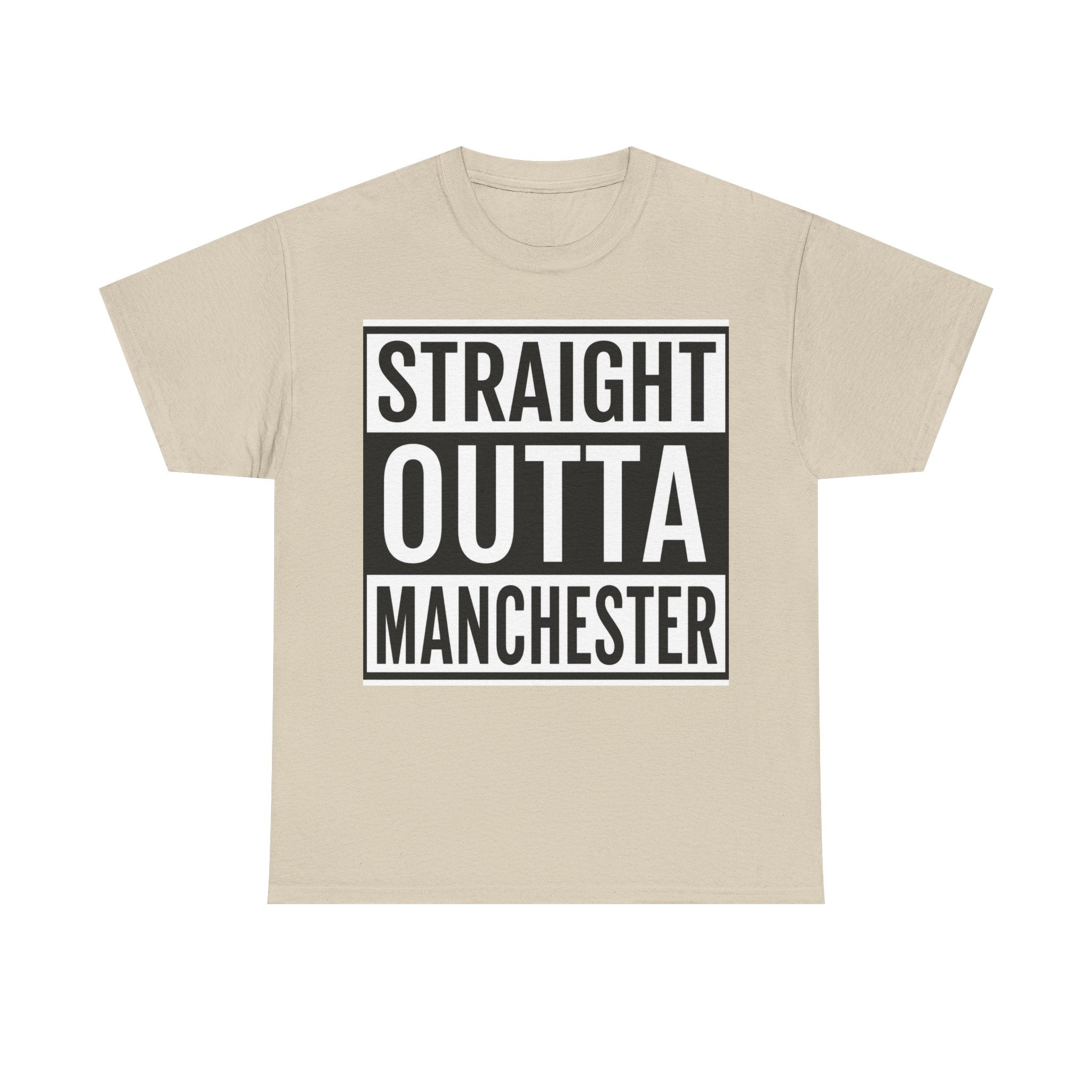 Straight Outta Manchester T-Shirt — Bold City Pride Tee