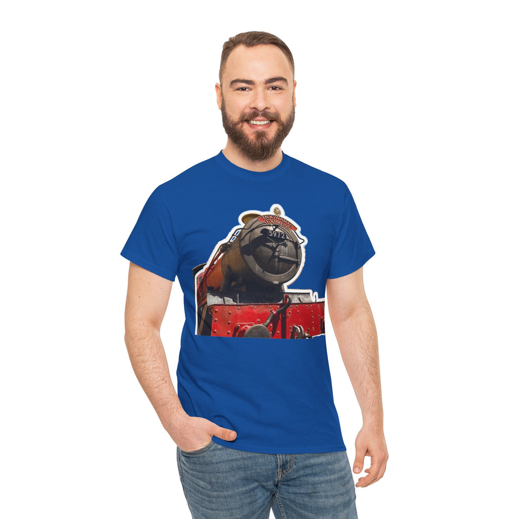 Hogwarts Express Steam Engine Train T-Shirt – Vintage Locomotive Graphic Tee