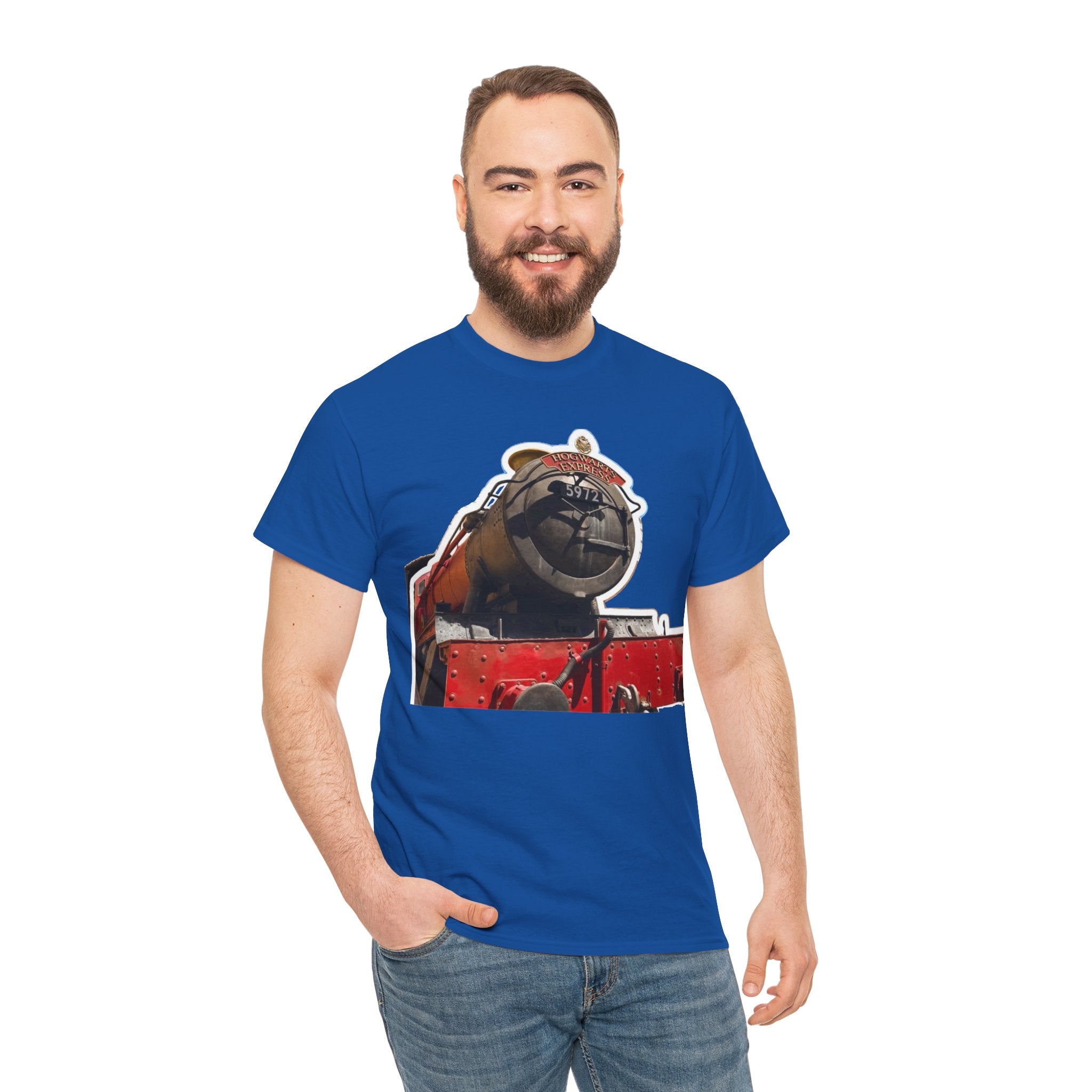 Hogwarts Express Steam Engine Train T-Shirt – Vintage Locomotive Graphic Tee