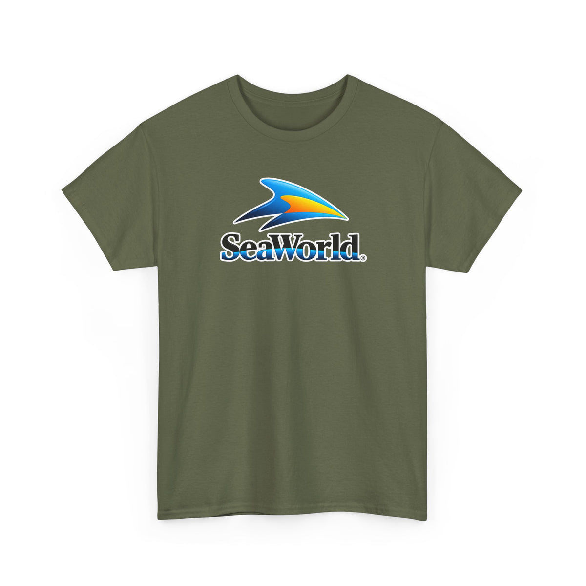 SeaWorld Logo T-Shirt — Classic Ocean Theme Tee