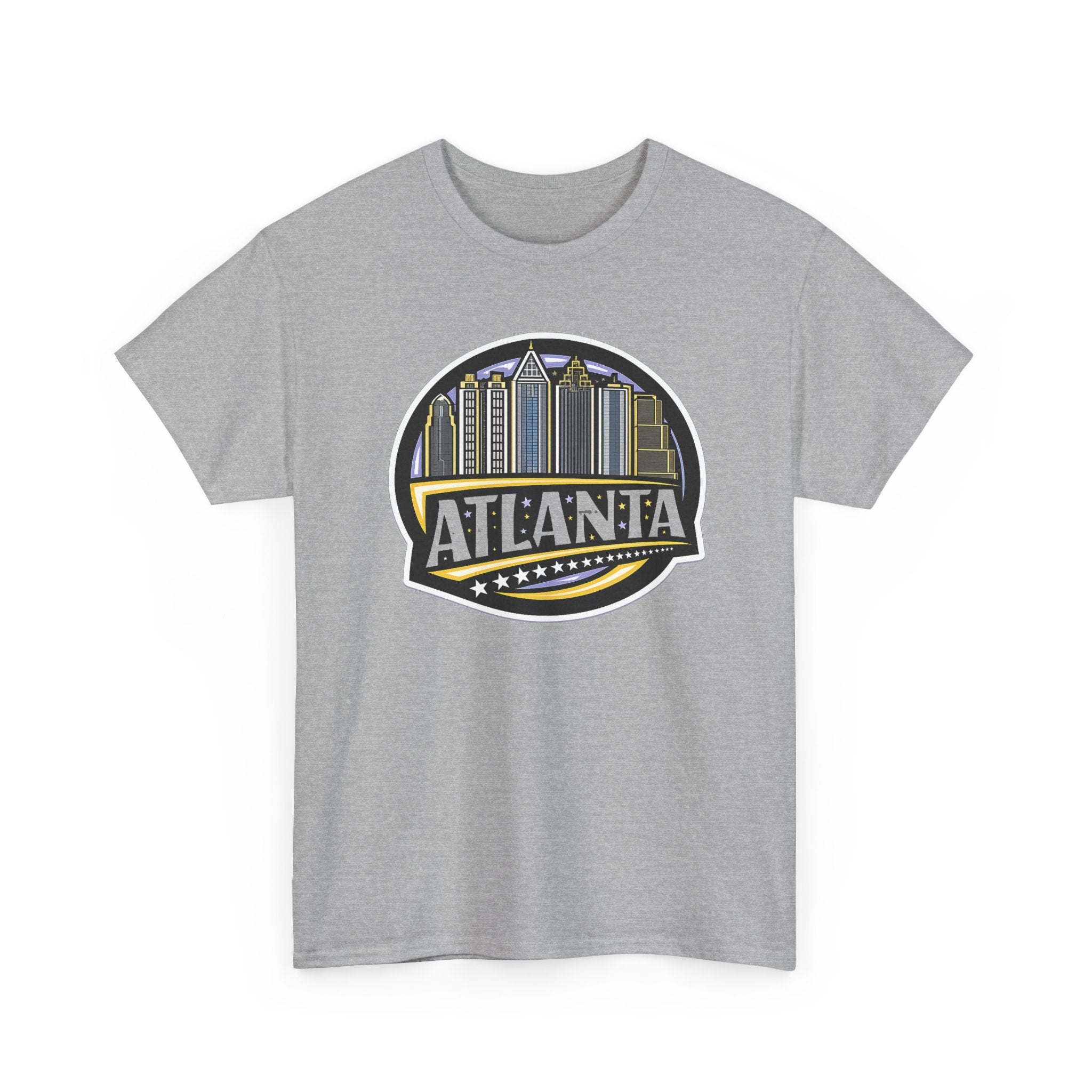Atlanta Skyline Tee — Vintage City Badge Graphic T-Shirt