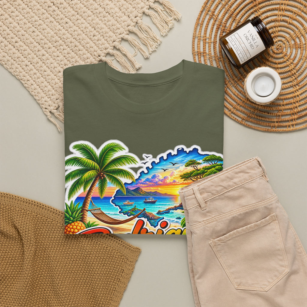 Rodrigues Island Tropical Tee — "Relax Your Soul" Beach Vacation T-Shirt