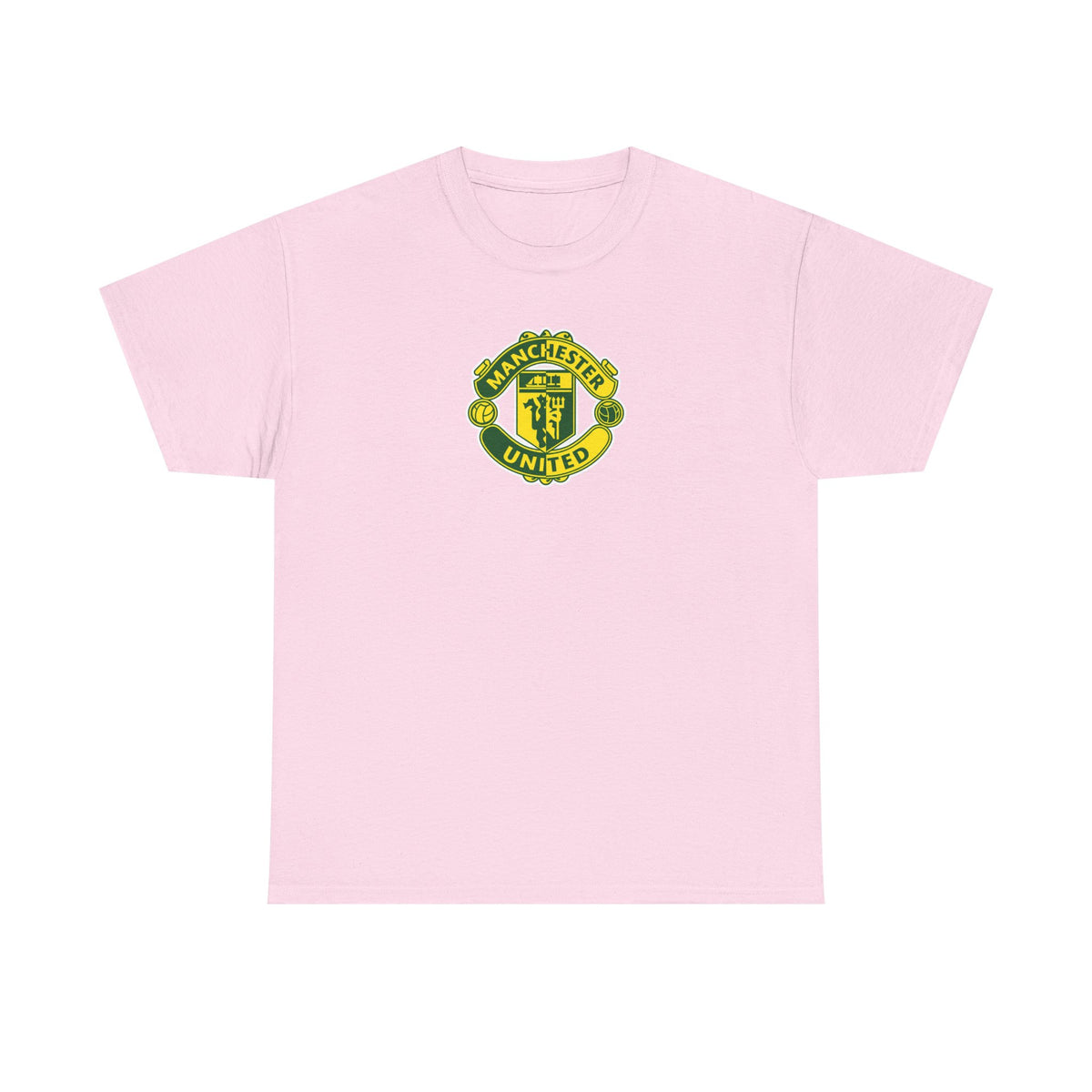 Manchester United Retro Crest Cotton T-Shirt