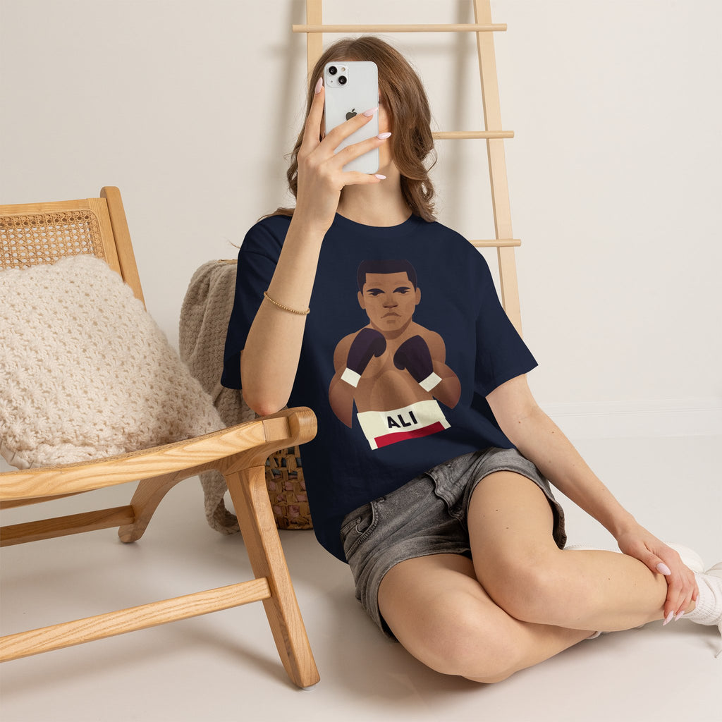 Muhammad Ali Boxing Champion Cotton T-Shirt