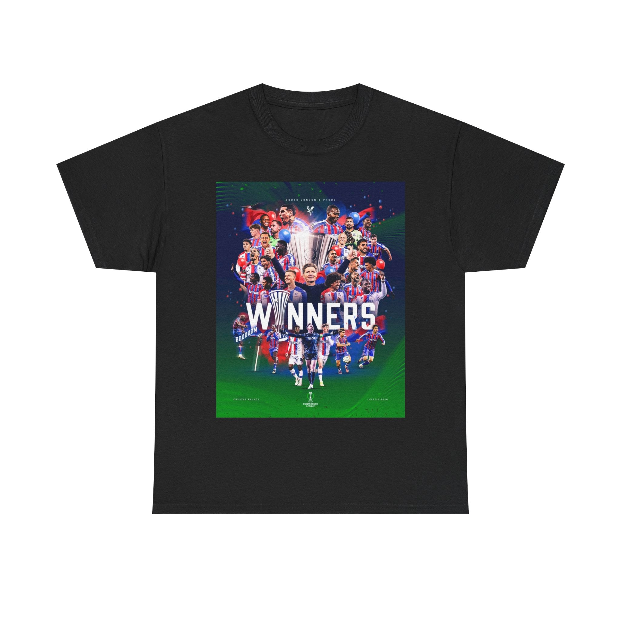 Crystal Palace UEFA Conference Winners Collage T‑Shirt