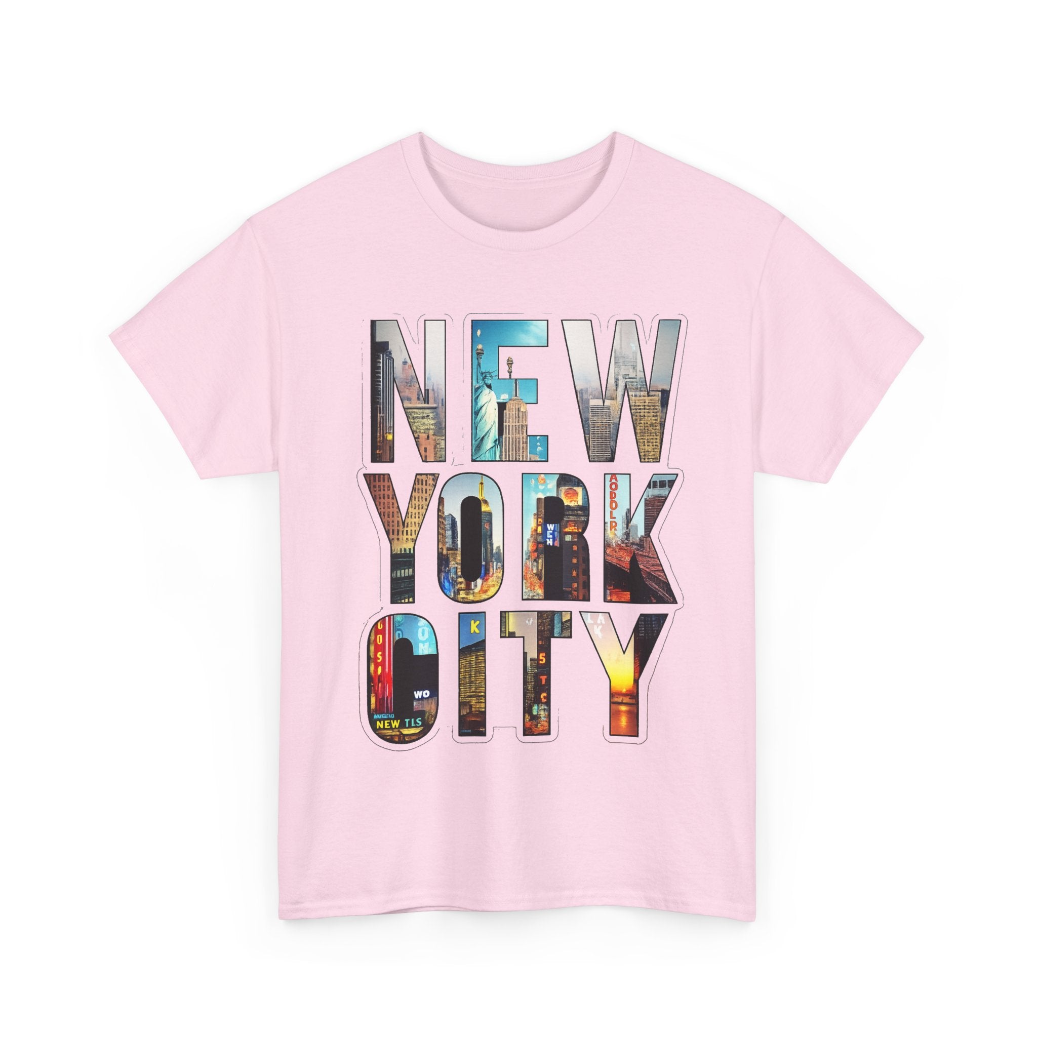 New York City Photo-Block Tee — Vintage Skyline Graphic T-Shirt