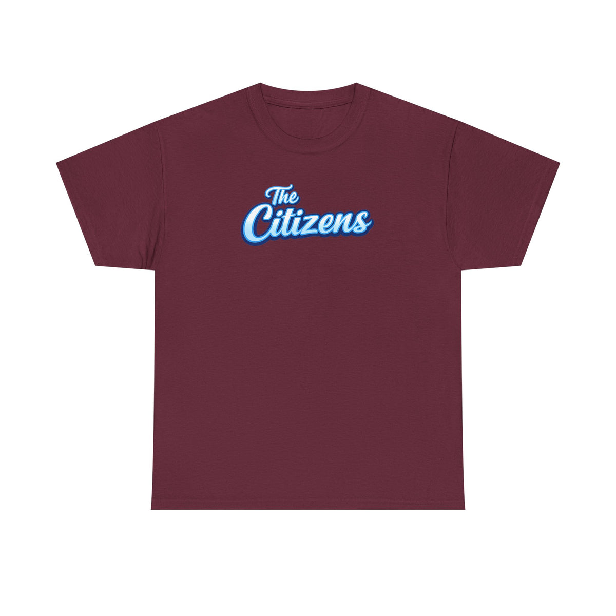 The Citizens Graphic Tee — Retro Script Logo T-Shirt