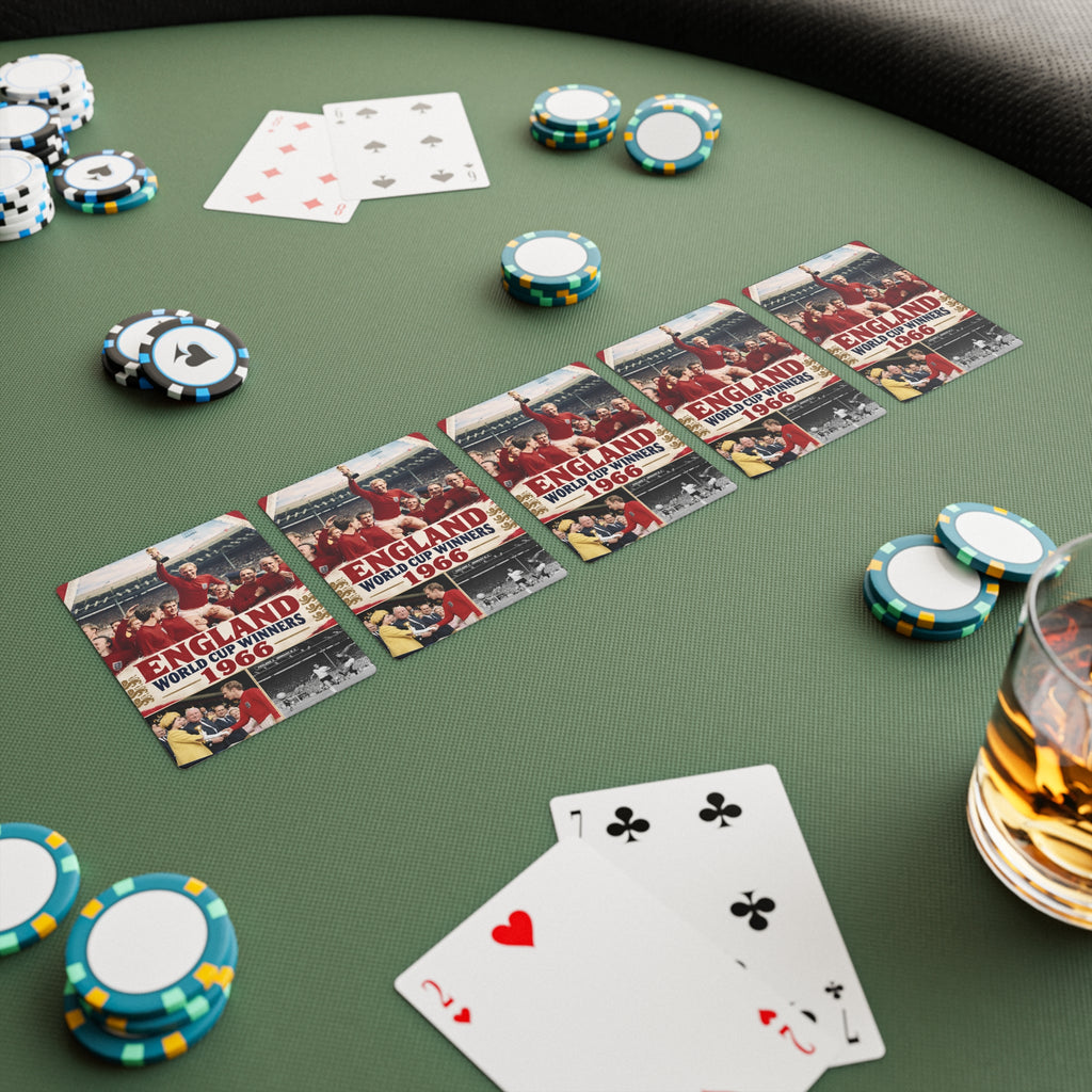 England World Cup Winners 1966 Playing / Poker Cards