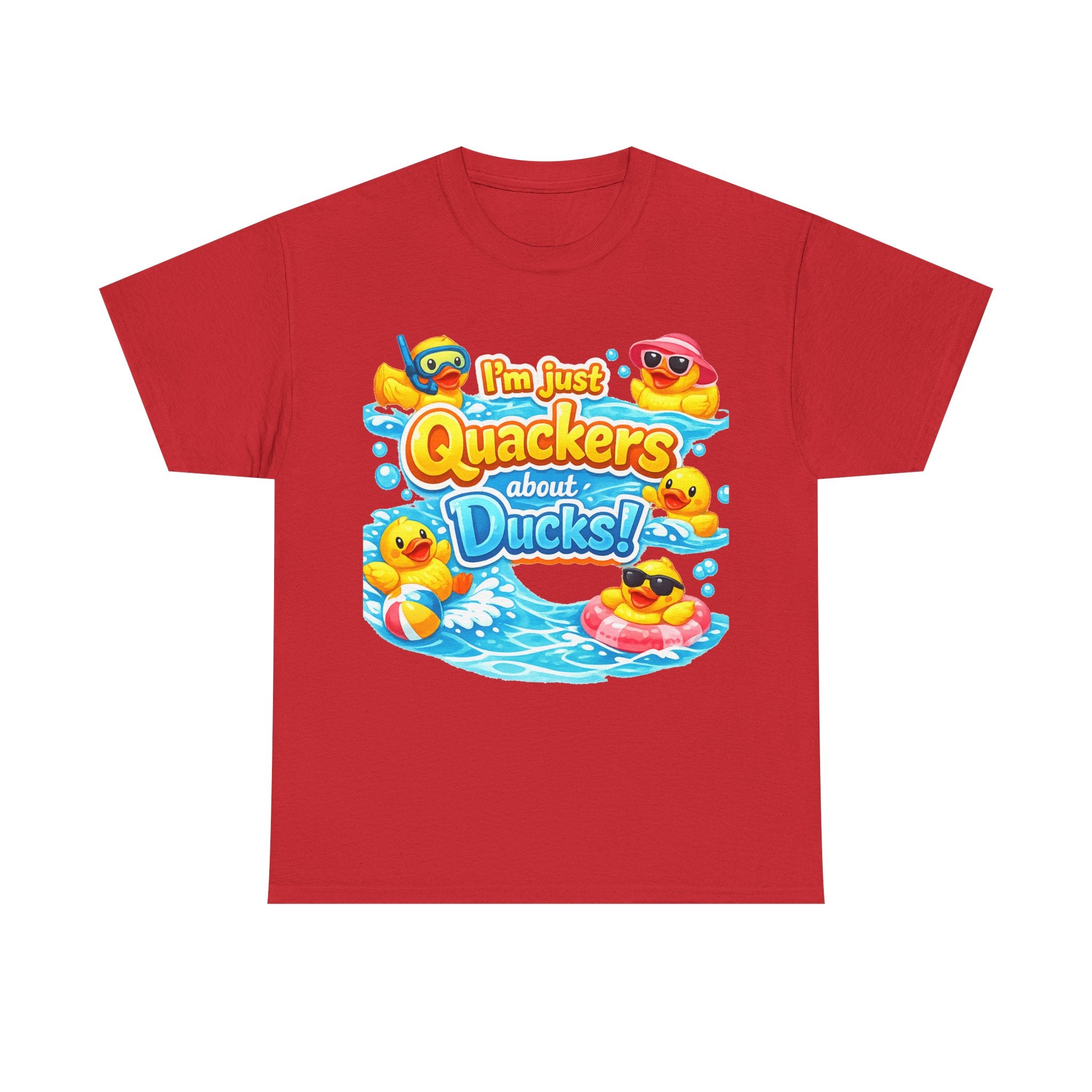 I'm Just Quackers About Ducks! Cute Rubber Duck Pool Tee