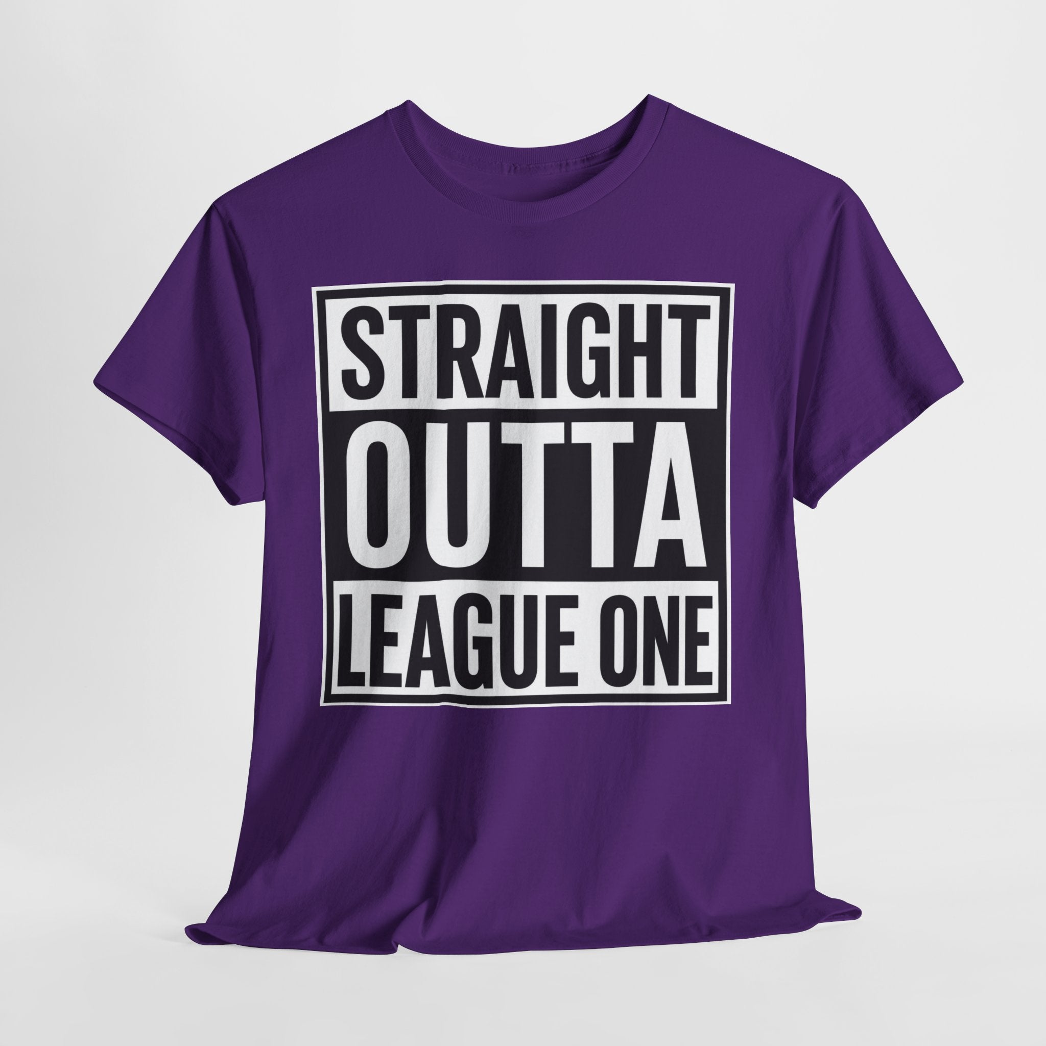 Straight Outta League One T‑Shirt — Football Fan Tee