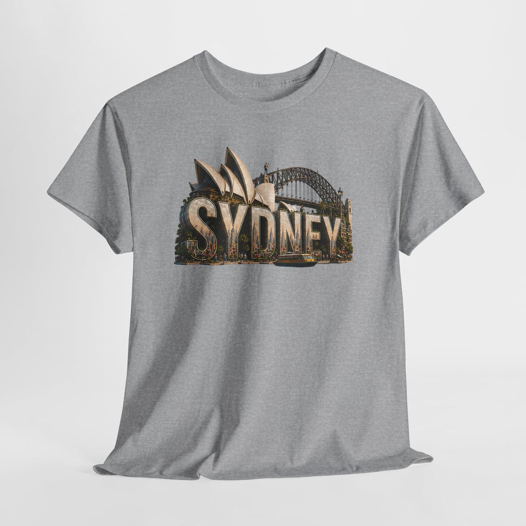 Sydney Landmark T‑Shirt — Vintage Sydney Opera House & Harbour Bridge Tee