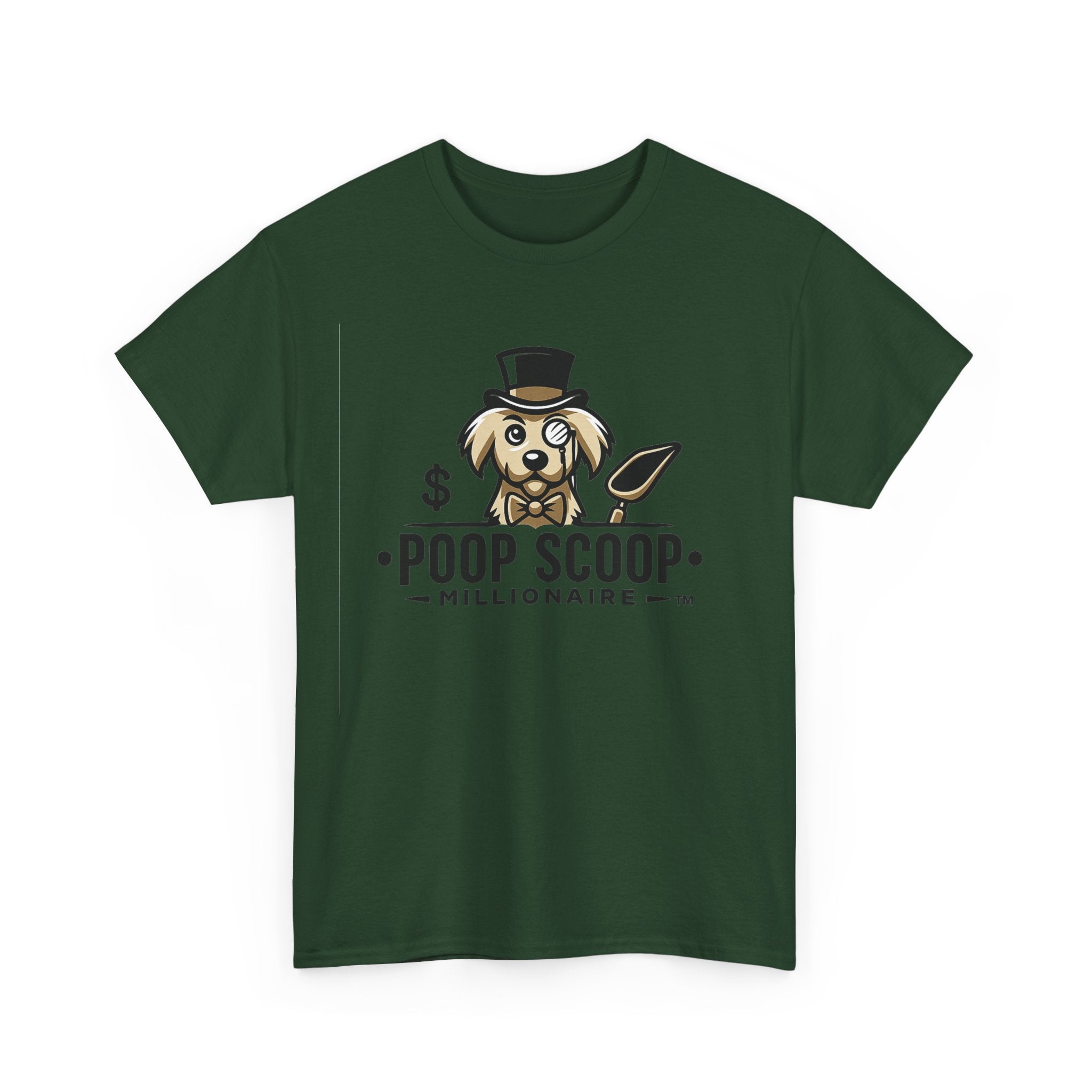 Poop Scoop Millionaire T-Shirt — Funny Dog Poop Scooping Tee