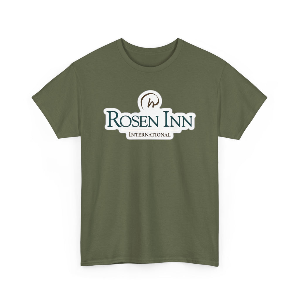Rosen Inn International Inspired Logo Cotton T-Shirt Tee