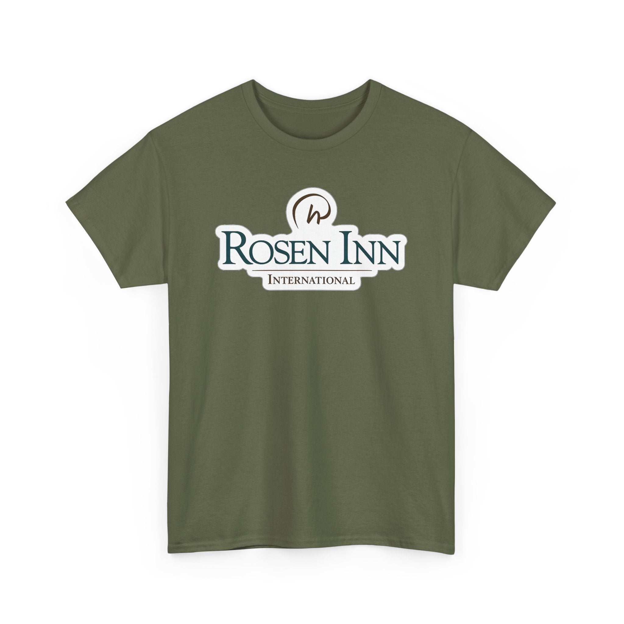 Rosen Inn International Inspired Logo Cotton T-Shirt Tee