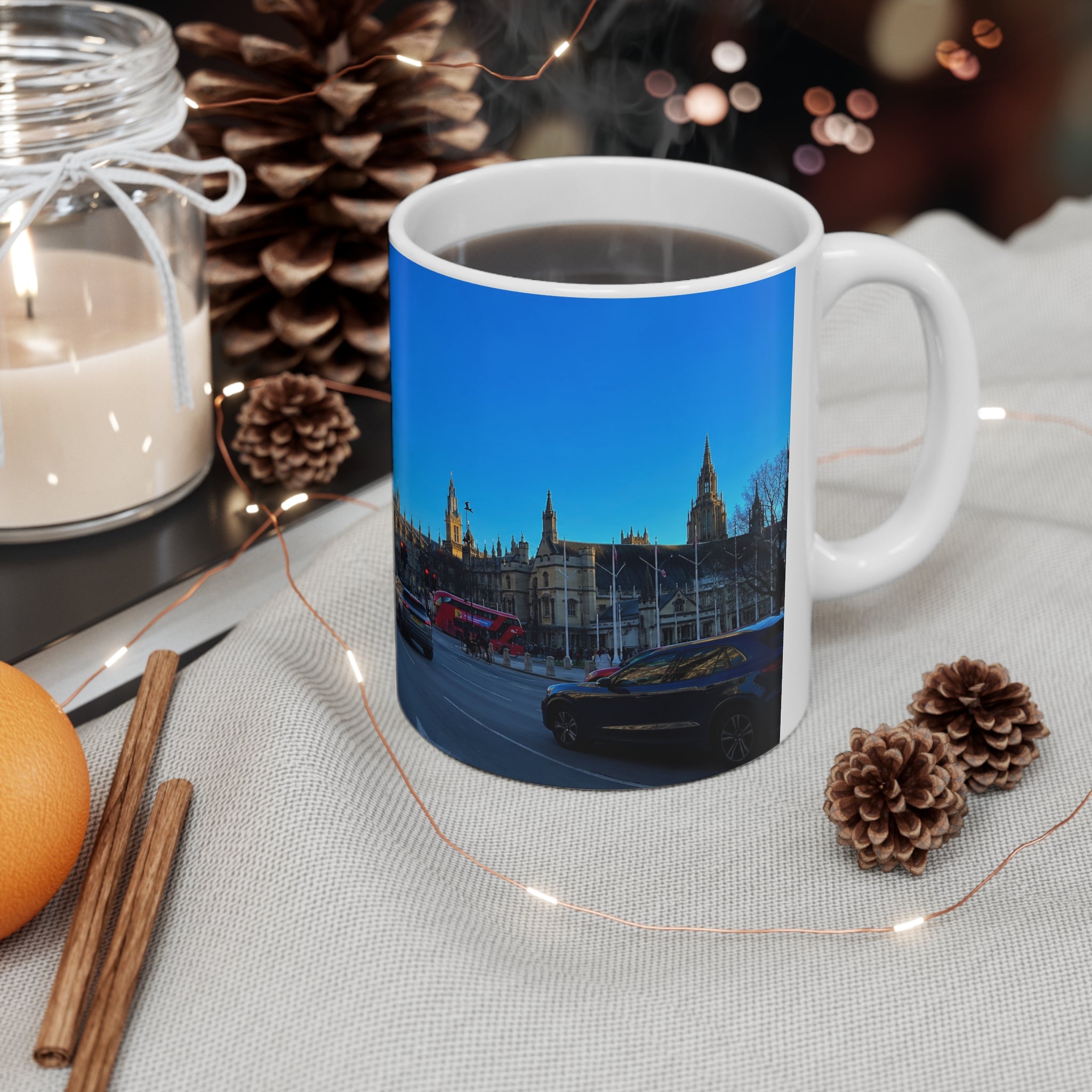 London Big Ben Ceramic Coffee Mug – Iconic Cityscape 11oz & 15oz