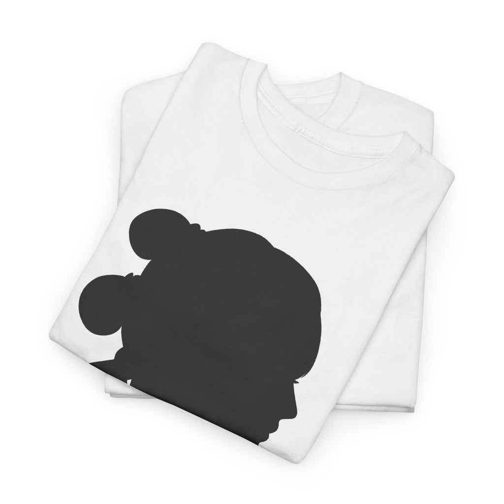 Princess Leia Star Wars Silhouette Profile Tee — Classic Portrait T‑Shirt