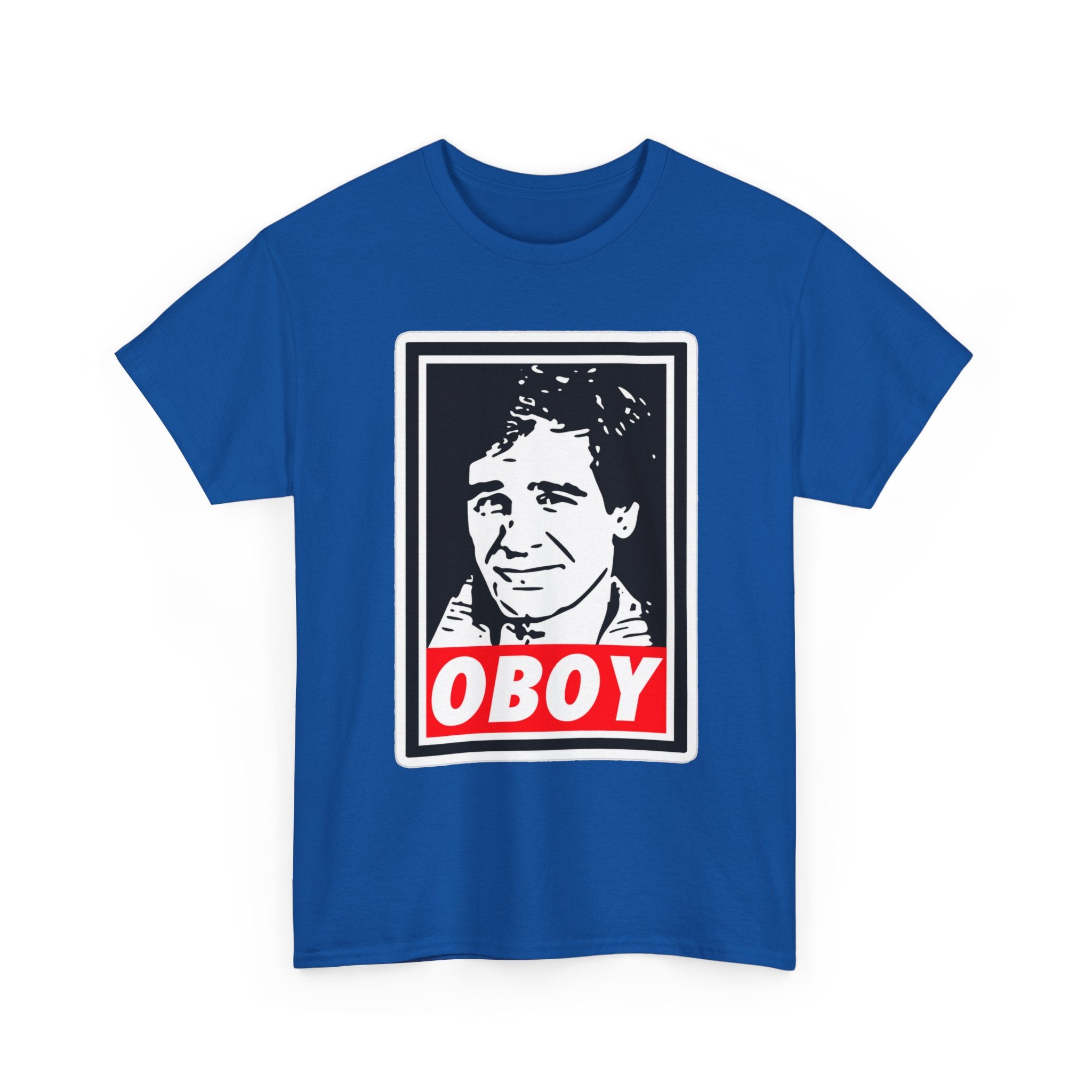 Oboy Quantum Leap Graphic Tee — Retro Pop Art Portrait T‑Shirt