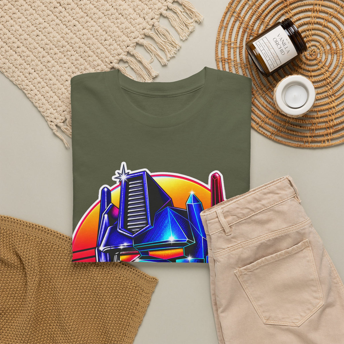 “Roll Out” Optimus-Inspired Graphic Transformers Cotton T-Shirt