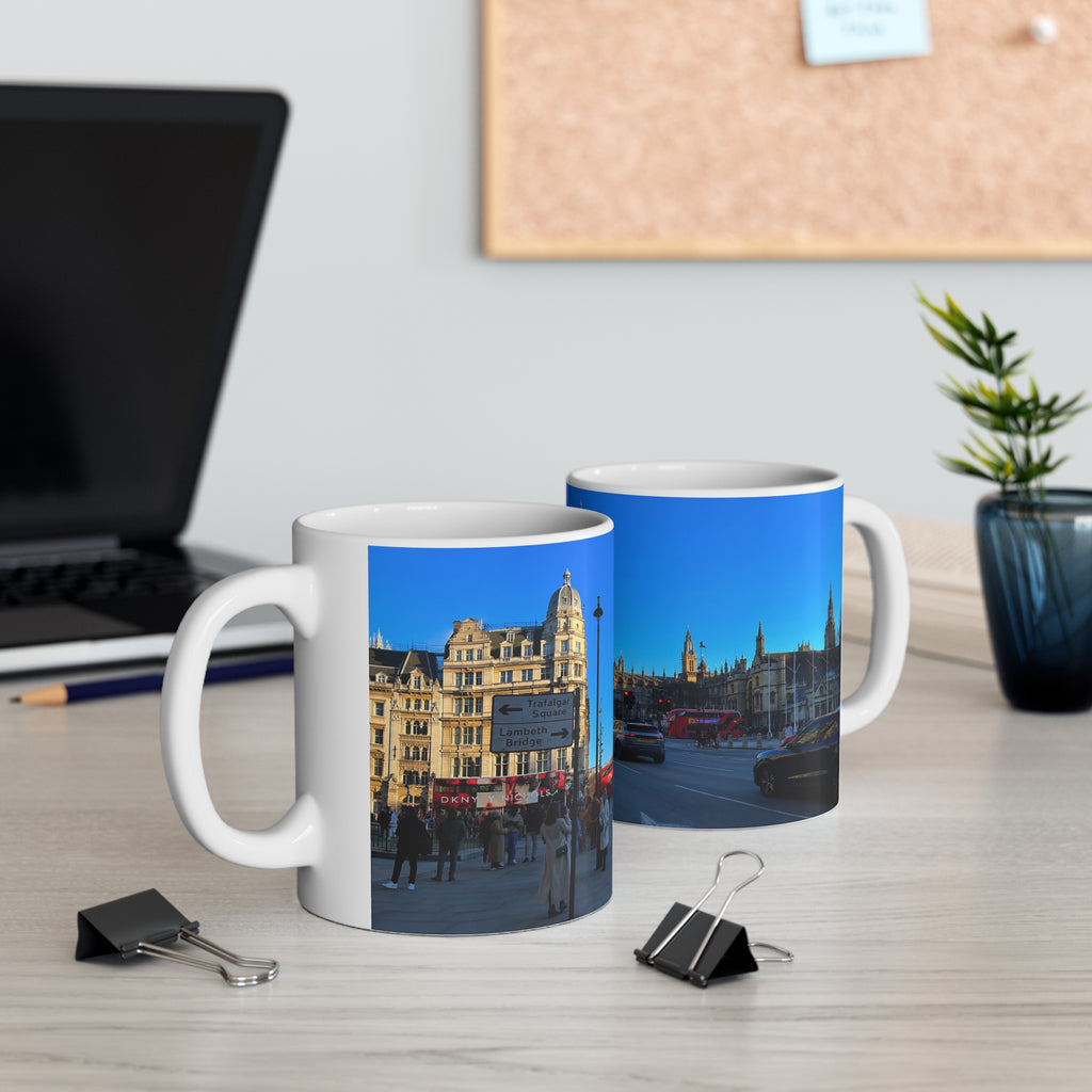 London Big Ben Ceramic Coffee Mug – Iconic Cityscape 11oz & 15oz