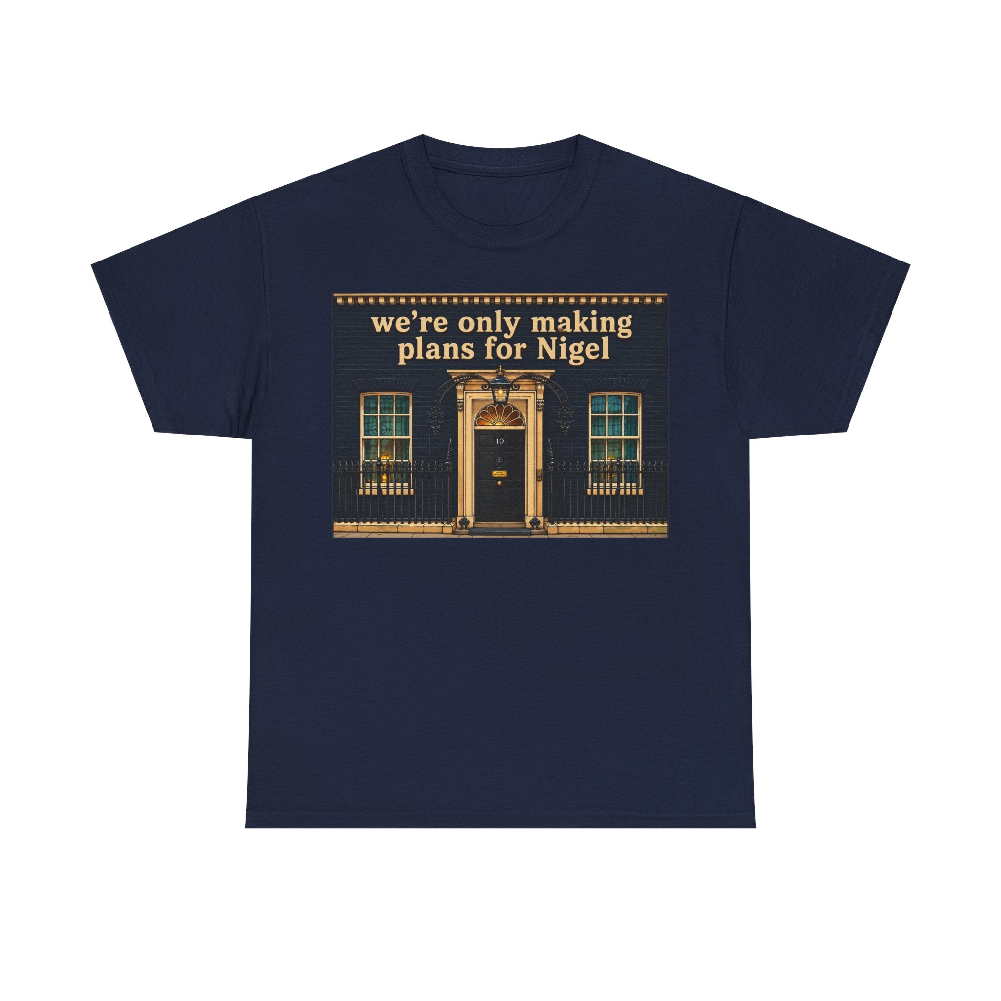 “We’re Only Making Plans for Nigel” Graphic T‑Shirt