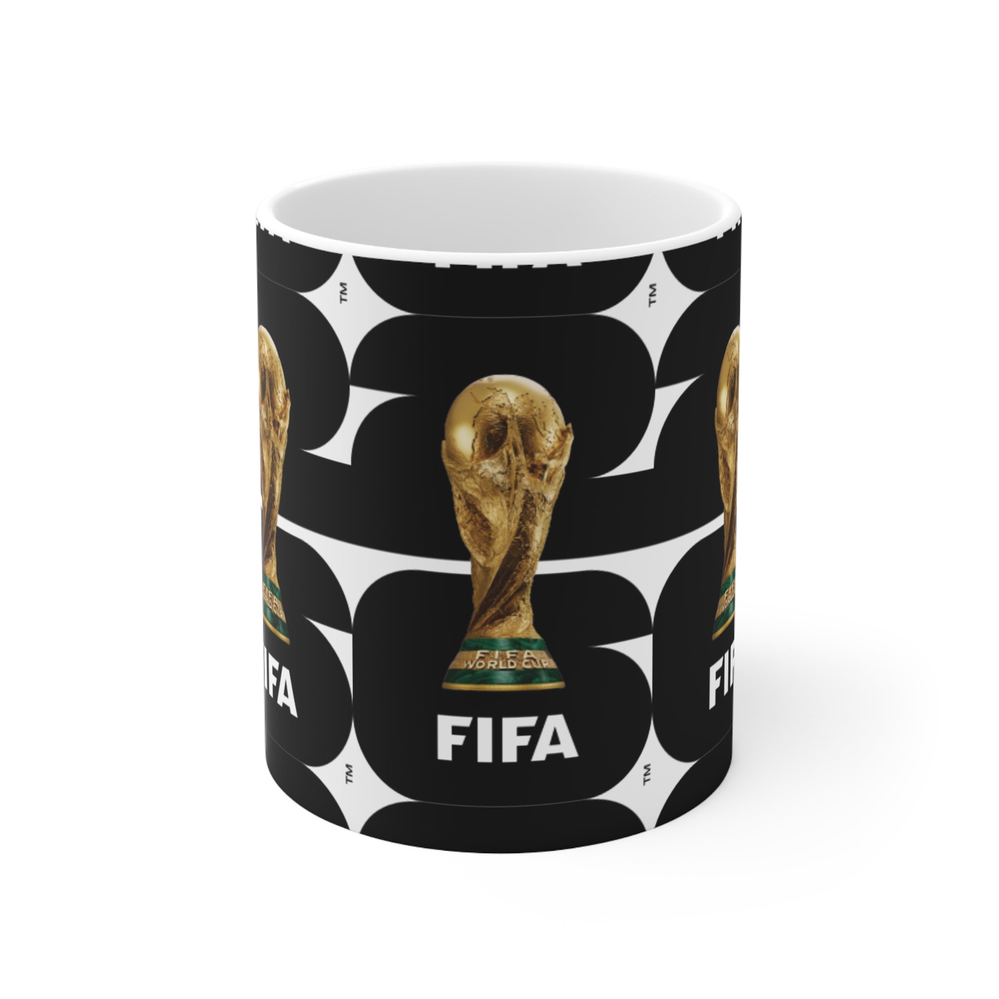 FIFA World Cup 2026 Logo Ceramic Mug — Soccer Fan Coffee Cup (11oz & 15oz)