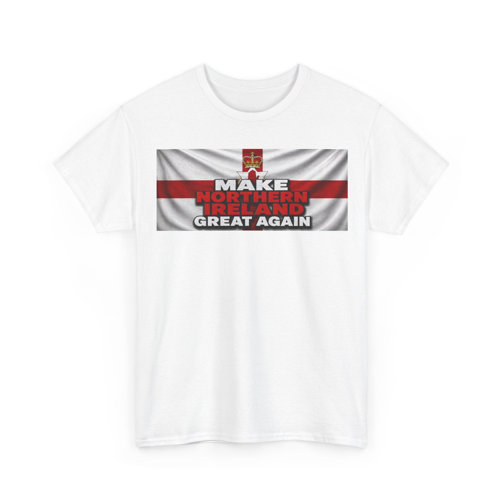 Northern Ireland Collage Tee — "Make Northern Ireland Great Again" Graphic T-Shirt