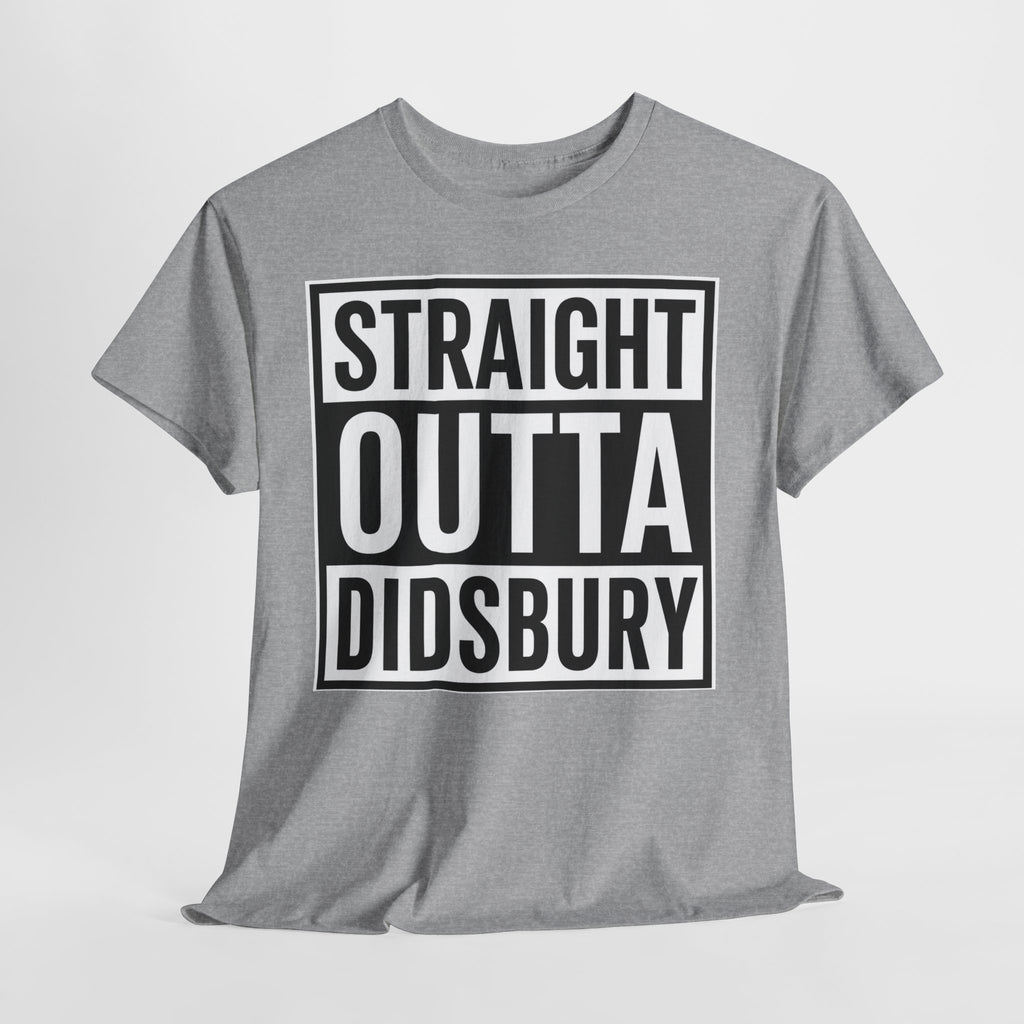 Straight Outta Didsbury T‑Shirt — Graphic City Pride Tee