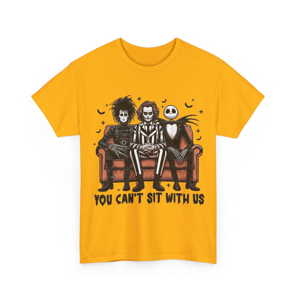 Johnny Depp Graphic Tee — 'You Can't Sit With Us' Halloween Horror Trio T-Shirt