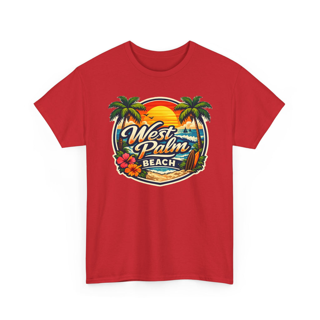 West Palm Beach Retro Sunset T-Shirt