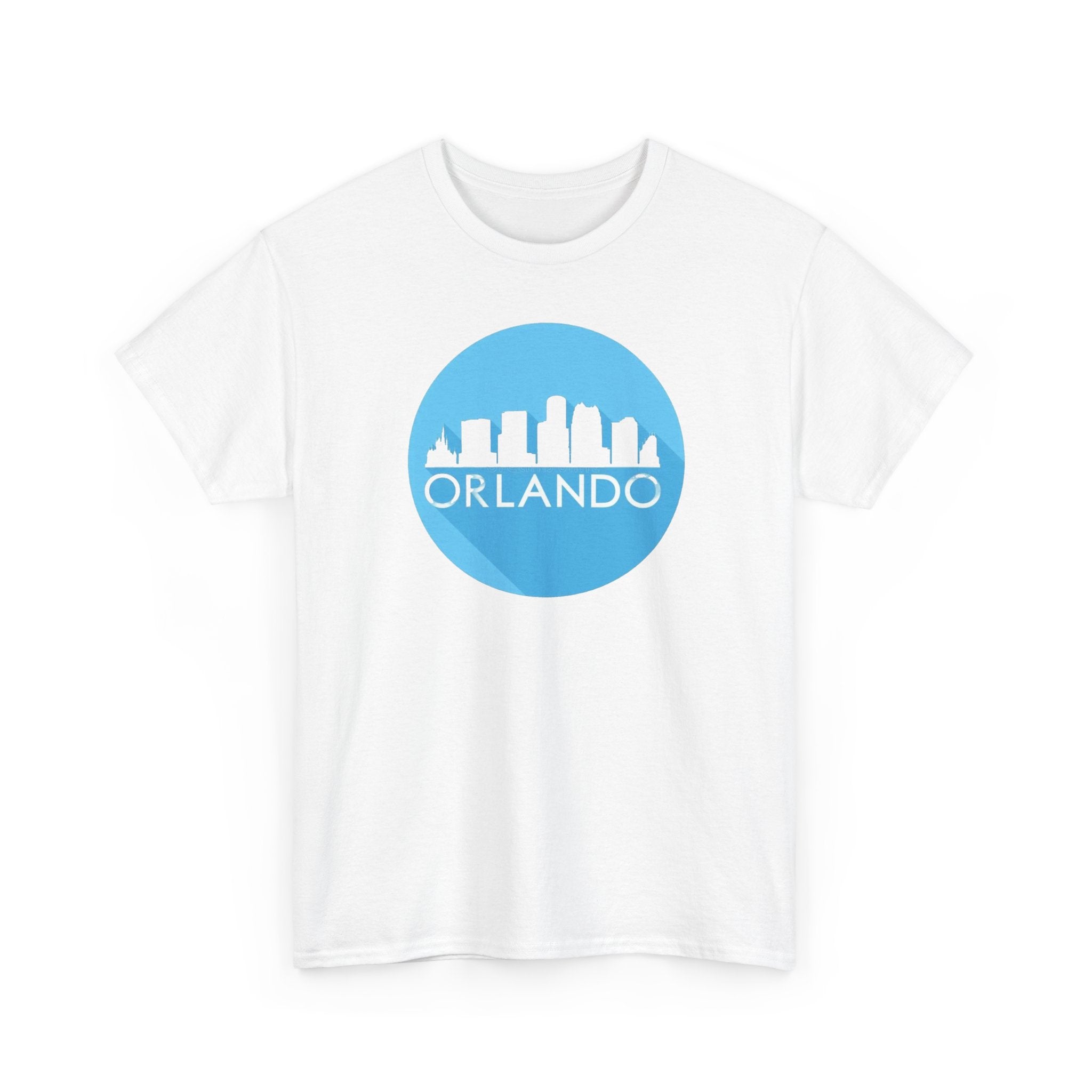 Orlando Skyline Tee — Blue Circle City Skyline T-Shirt