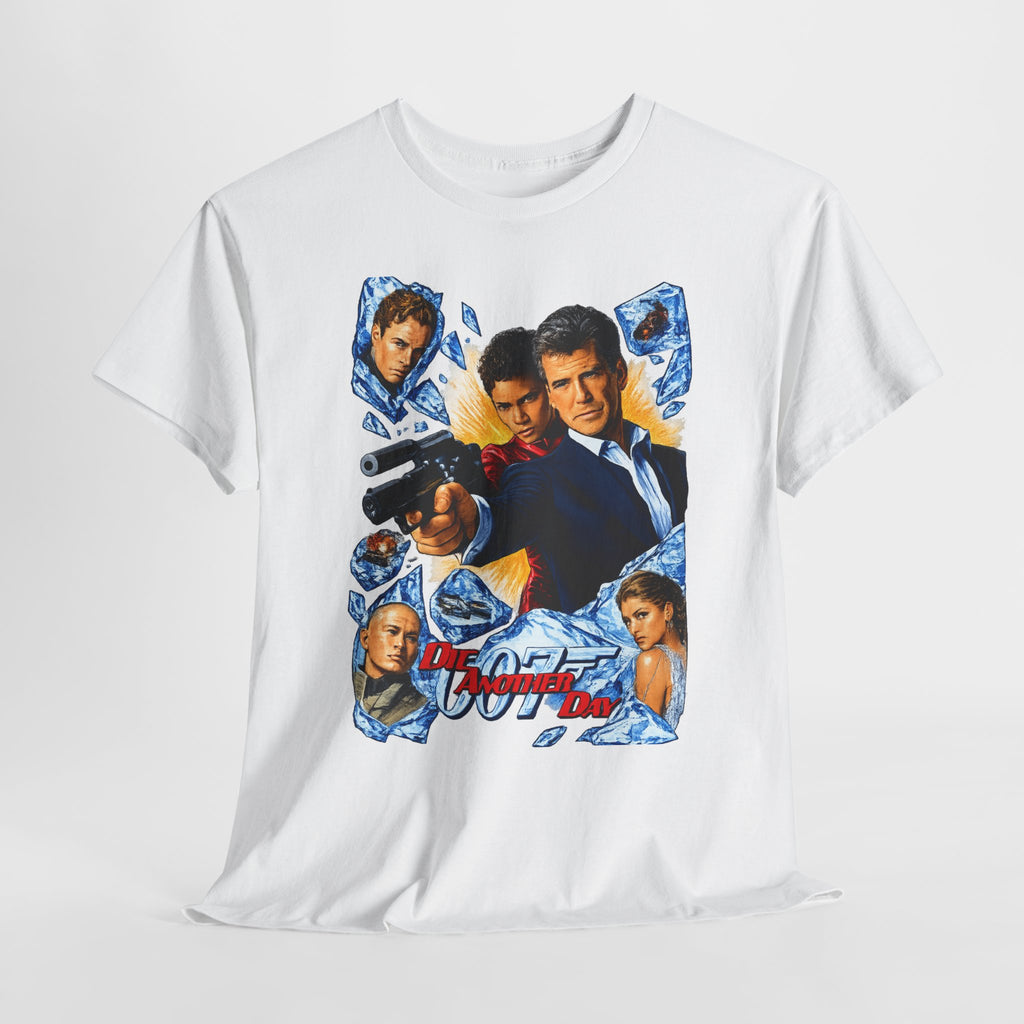 James Bond 007 Die Another Day Movie Poster Tee — Classic Spy Film Graphic T-Shirt
