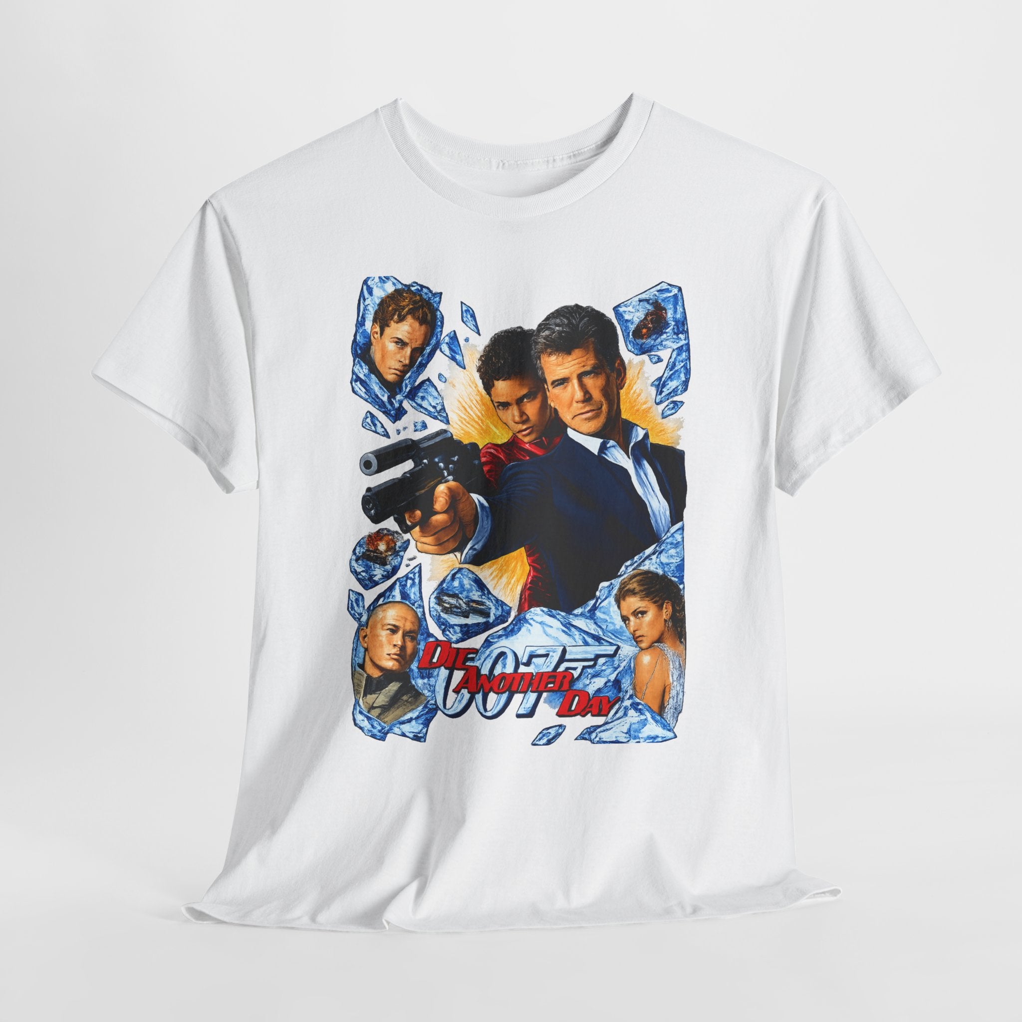 James Bond 007 Die Another Day Movie Poster Tee — Classic Spy Film Graphic T-Shirt