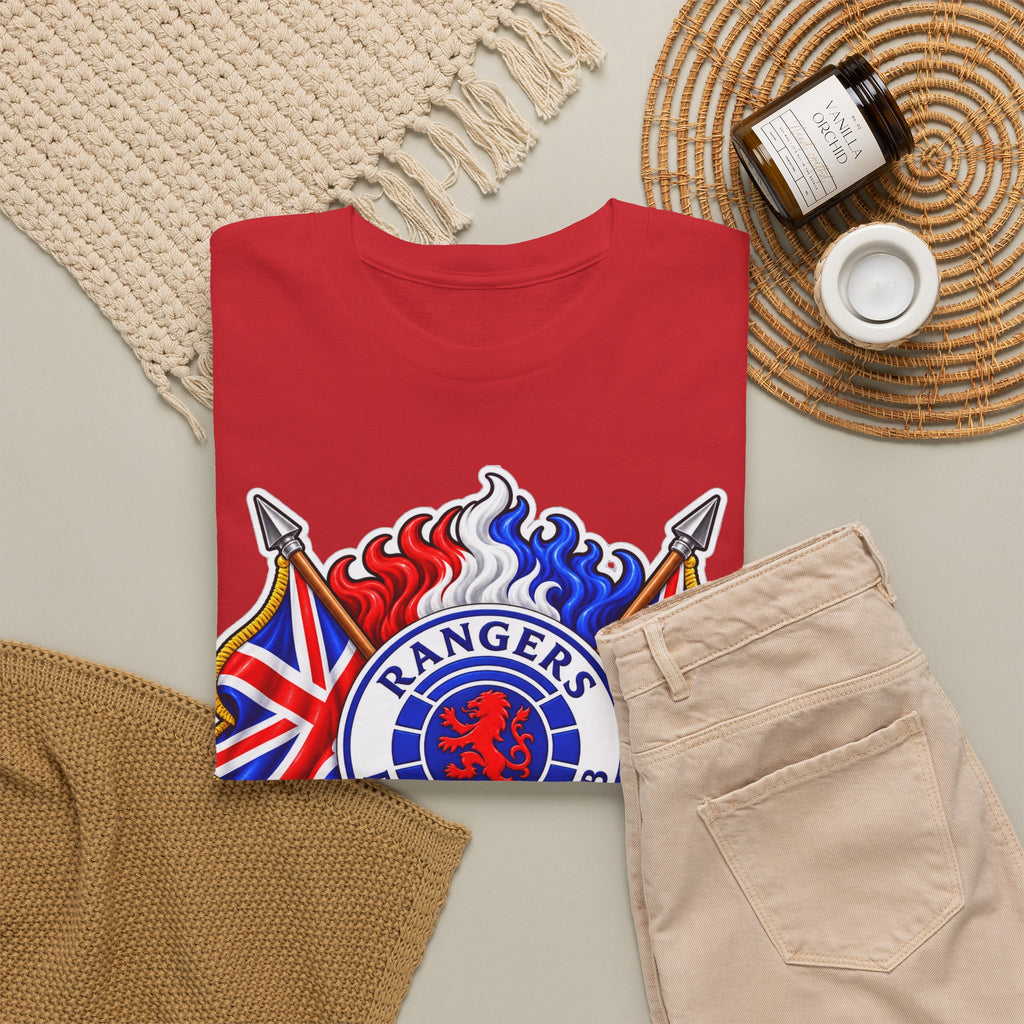 Rangers Football Club Tee — "We Are The People" Crest Cotton T-Shirt