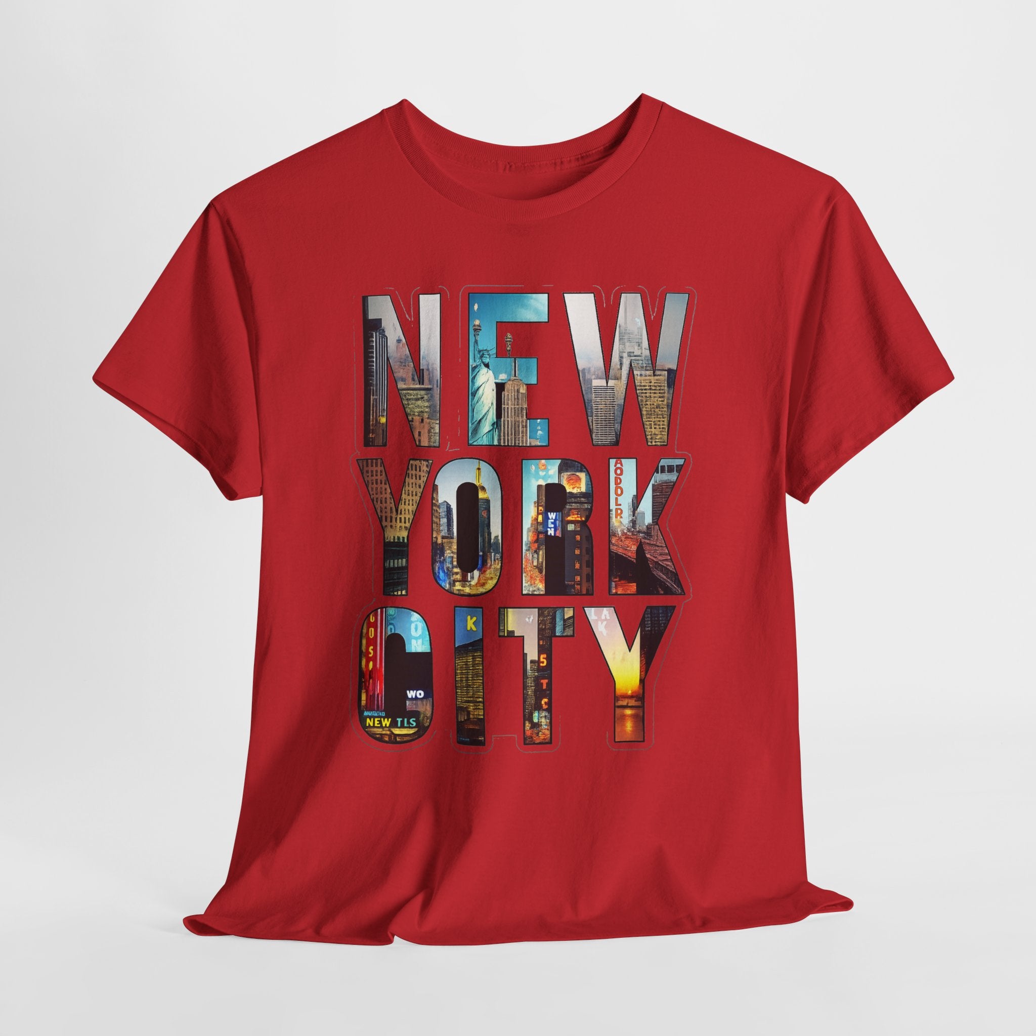New York City Photo-Block Tee — Vintage Skyline Graphic T-Shirt