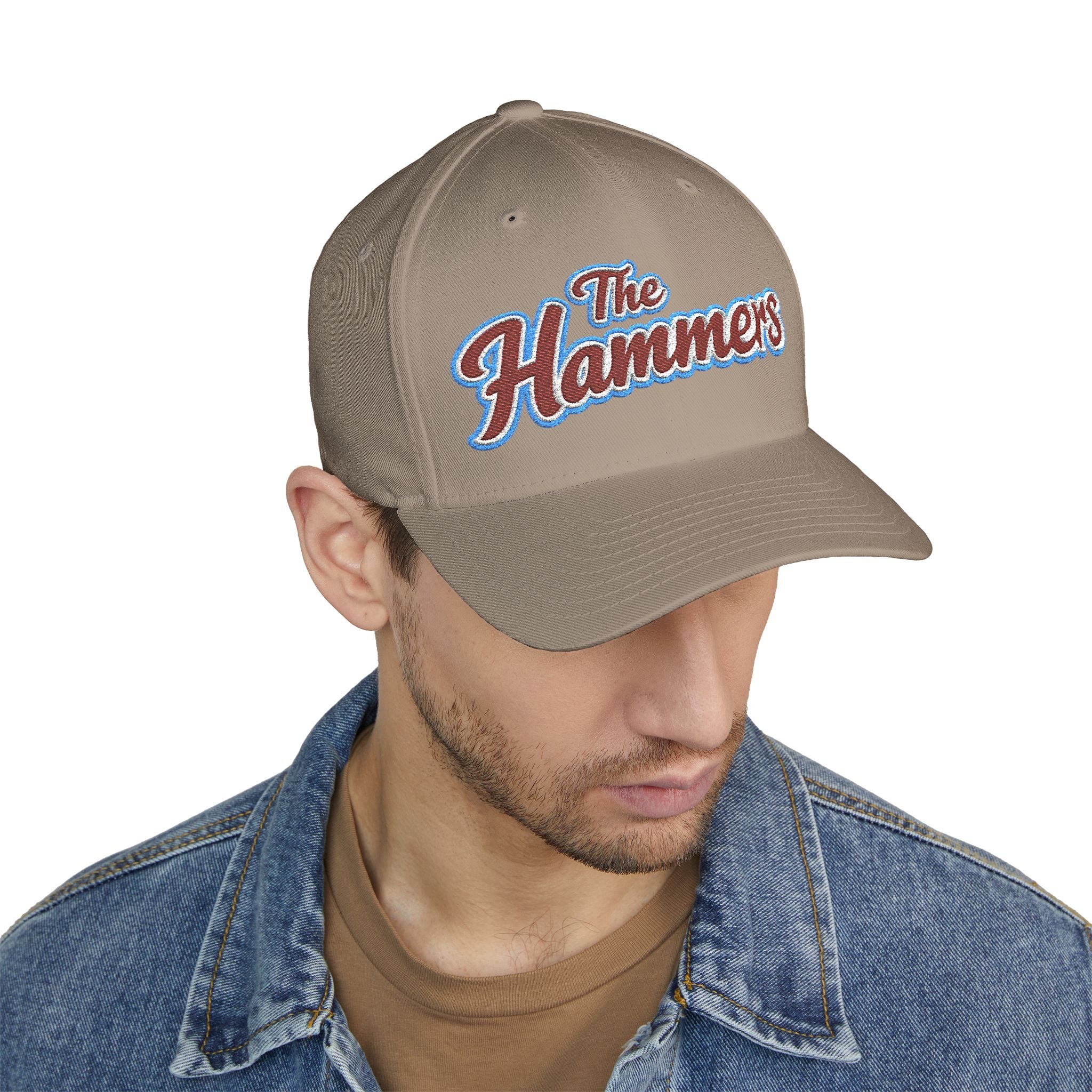 The Hammers West Ham United Embroidered Cap — Retro Script Baseball Hat