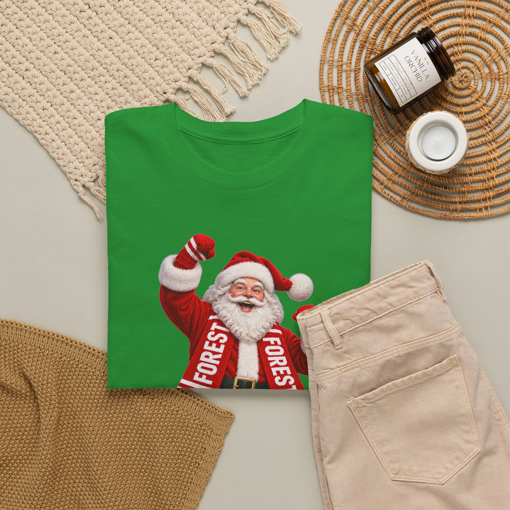 Nottingham Forest Santa Claus Dancing T‑Shirt — Vintage Christmas Holiday Tee