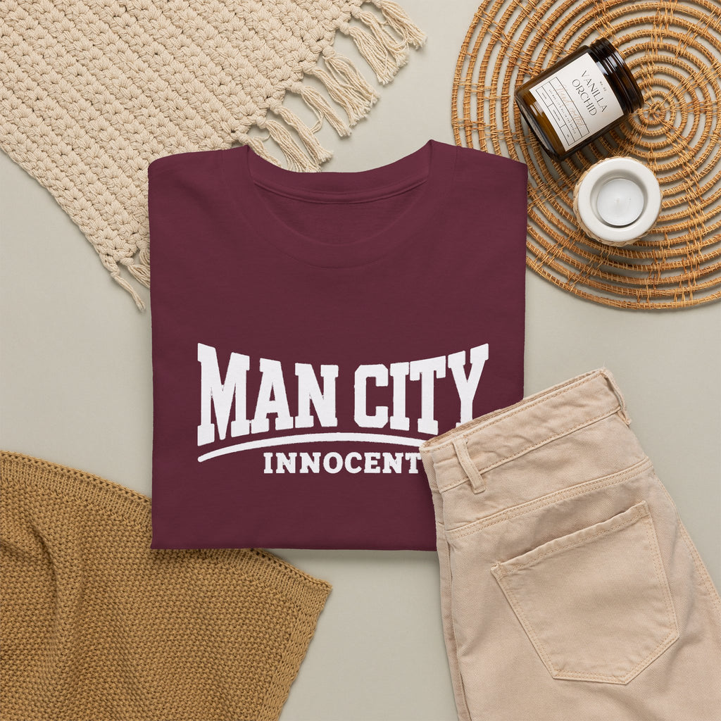 Man City Innocent Cotton T-Shirt / Tee - Vintage Sports Fan Shirt