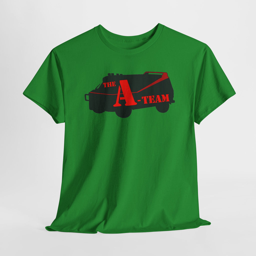 A-Team Van Graphic Tee — Retro Action TV Logo T-Shirt