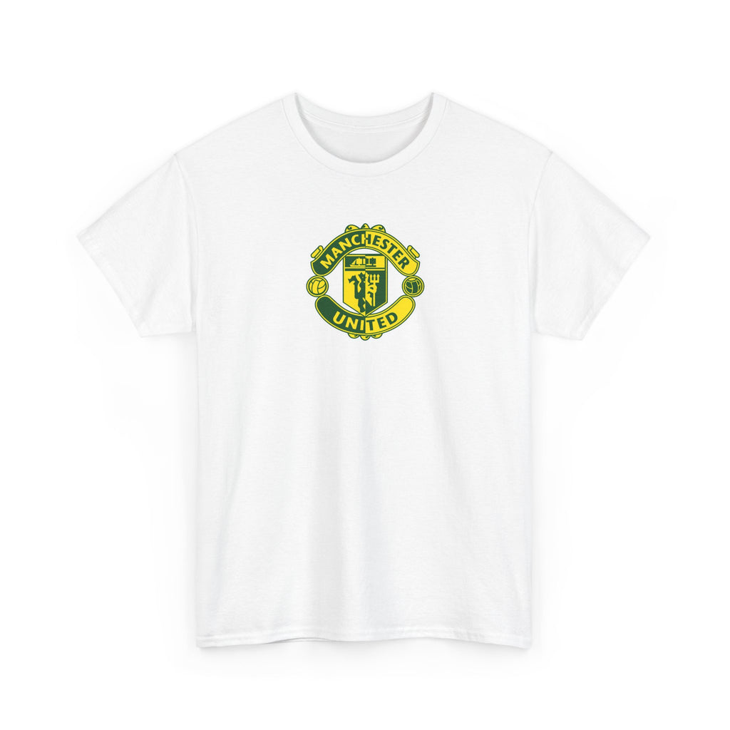 Manchester United Retro Crest Cotton T-Shirt