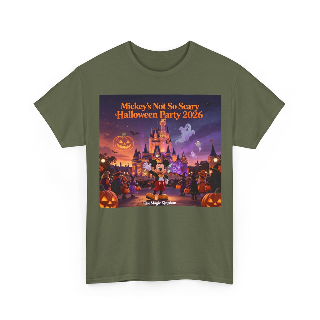 Halloween Party Tee — "Mickey's Not So Scary Halloween Party 2026"