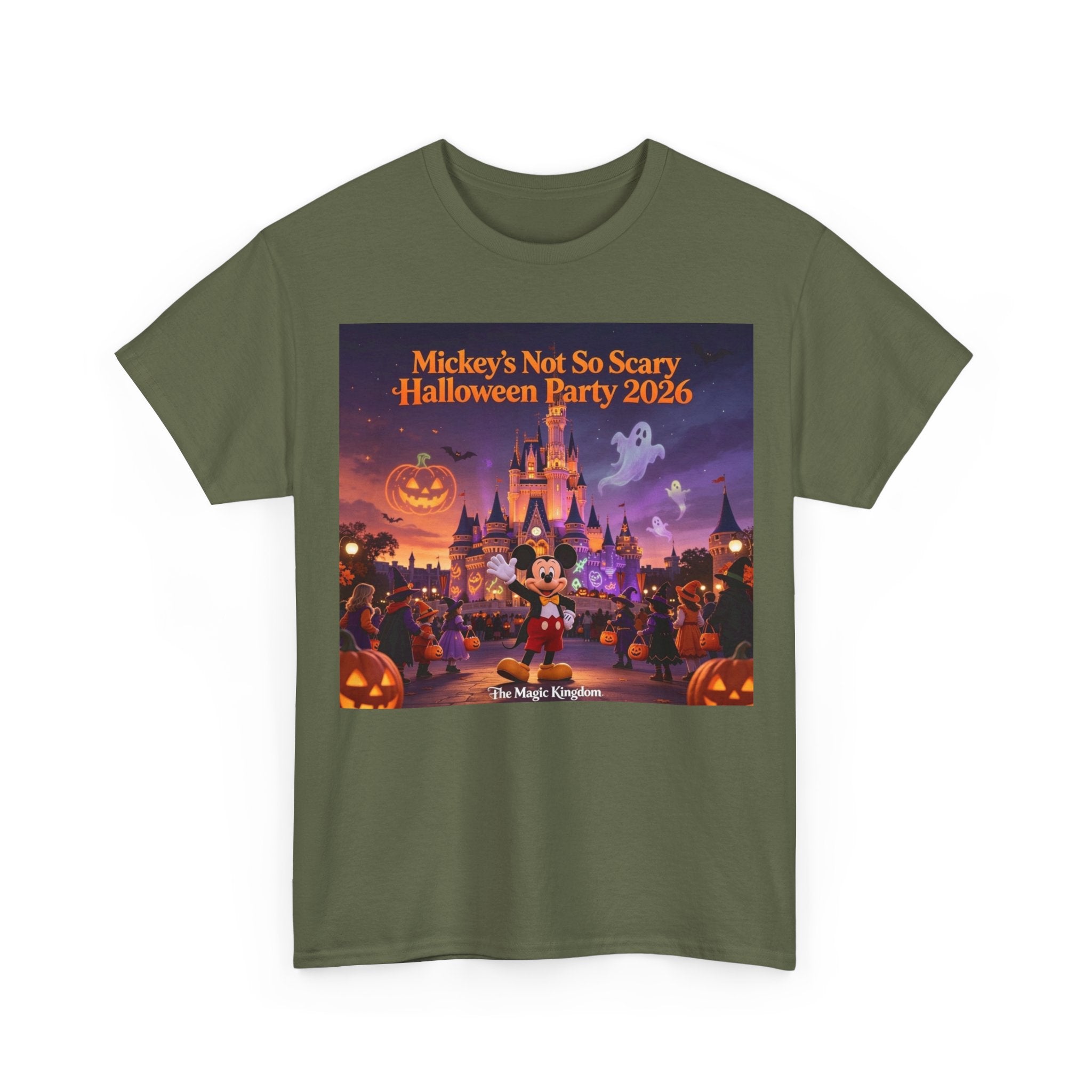Halloween Party Tee — "Mickey's Not So Scary Halloween Party 2026"
