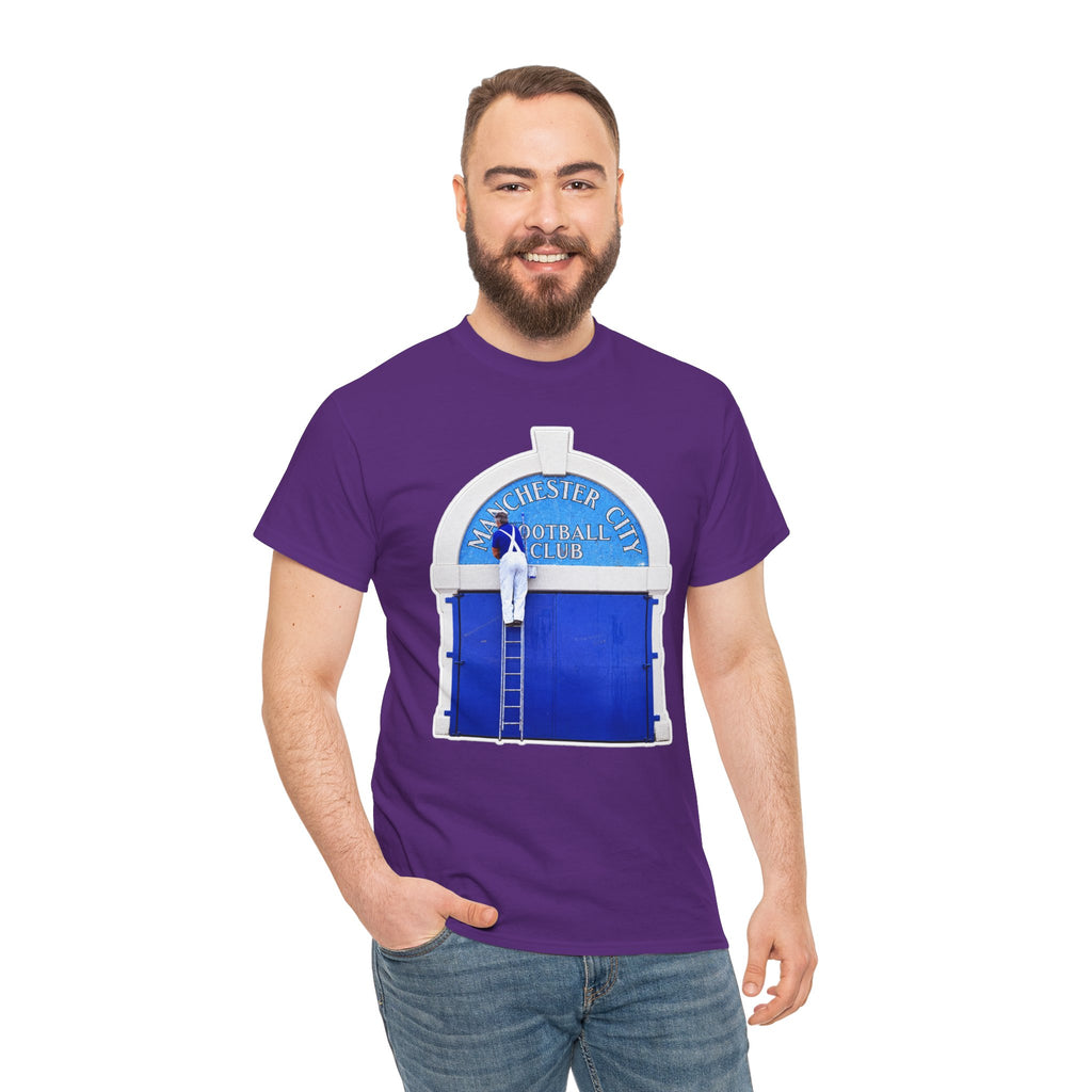 Manchester City Maine Road Inspired Cotton T-Shirt