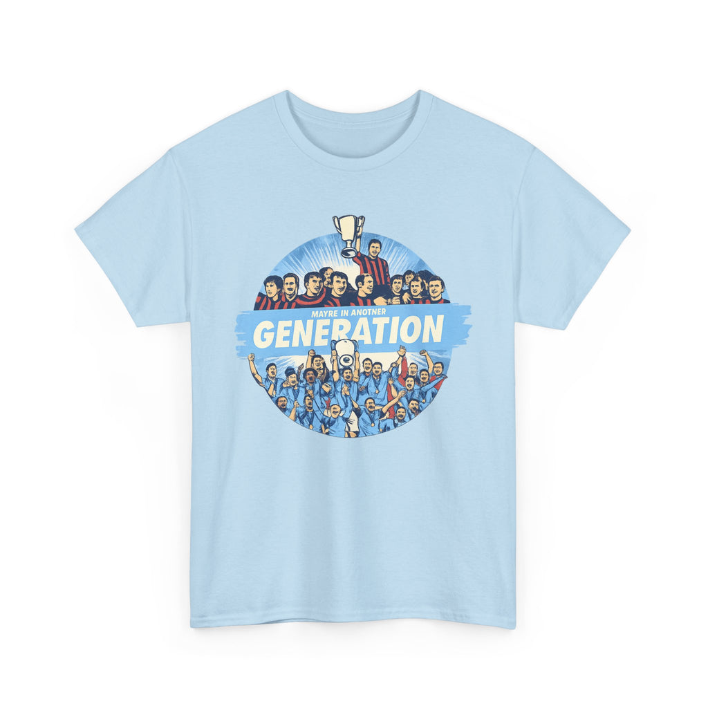 Manchester City Maybe in Another Generation Champions T‑Shirt — Retro Team Fan Tee