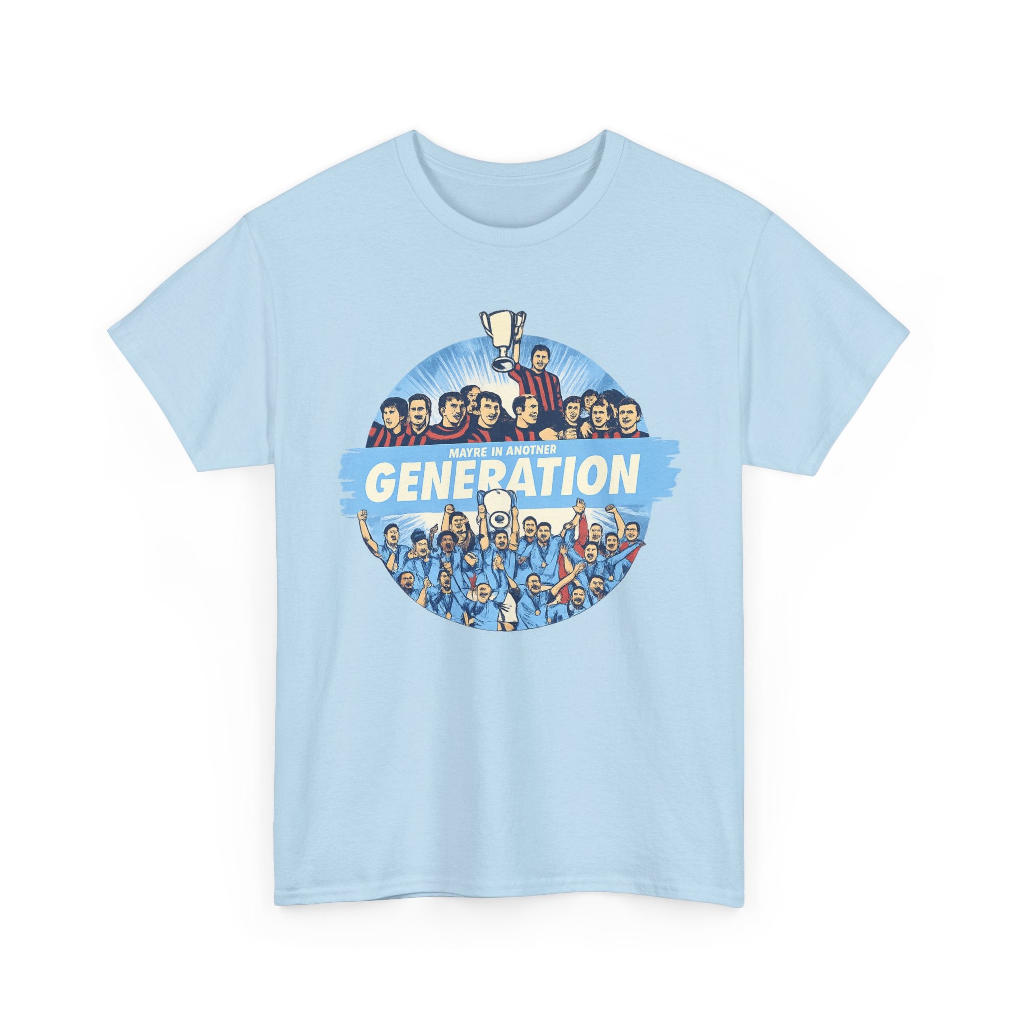 Manchester City Maybe in Another Generation Champions T‑Shirt — Retro Team Fan Tee