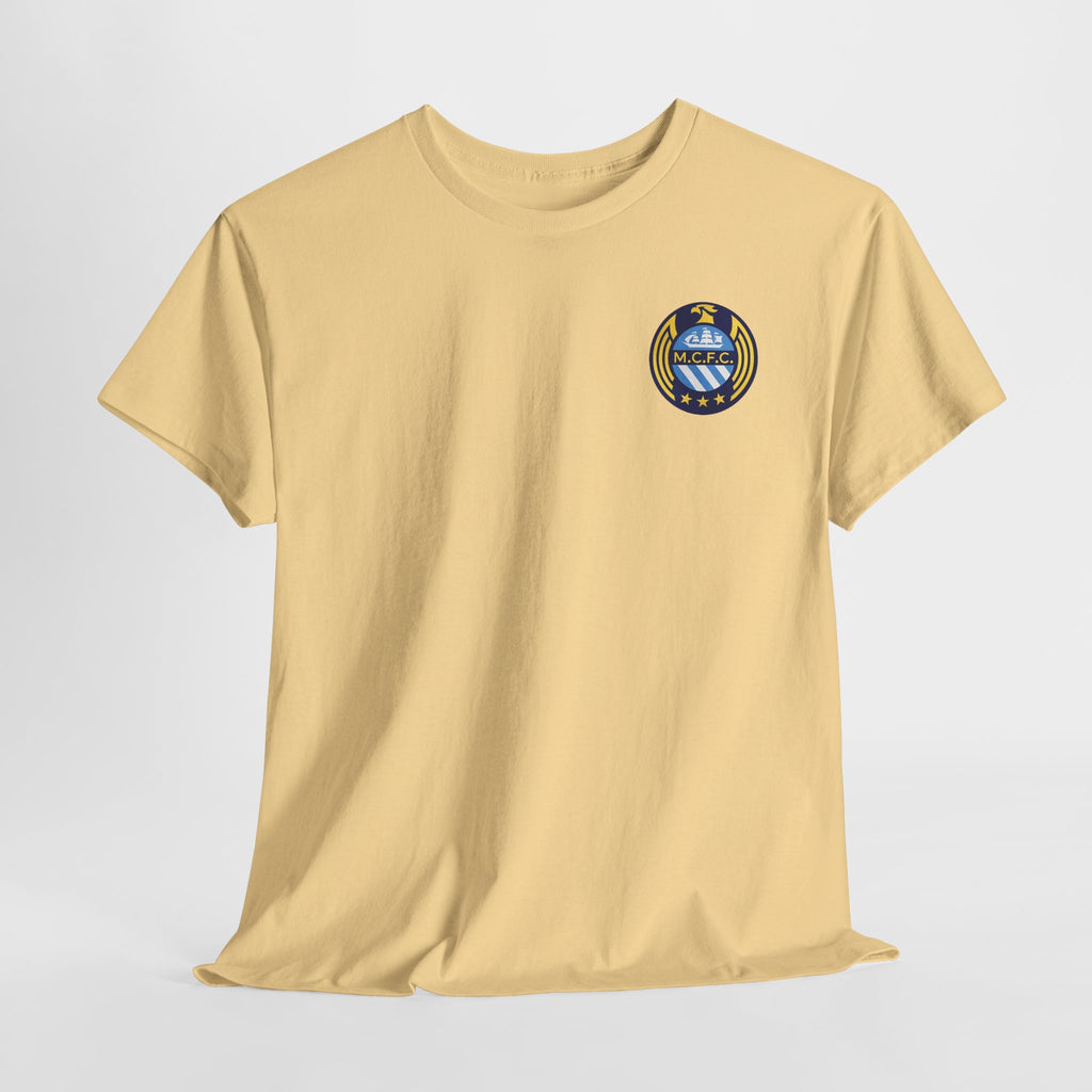 MCFC Unofficial Crest / Badge Tee — Nautical Compass Emblem Shirt
