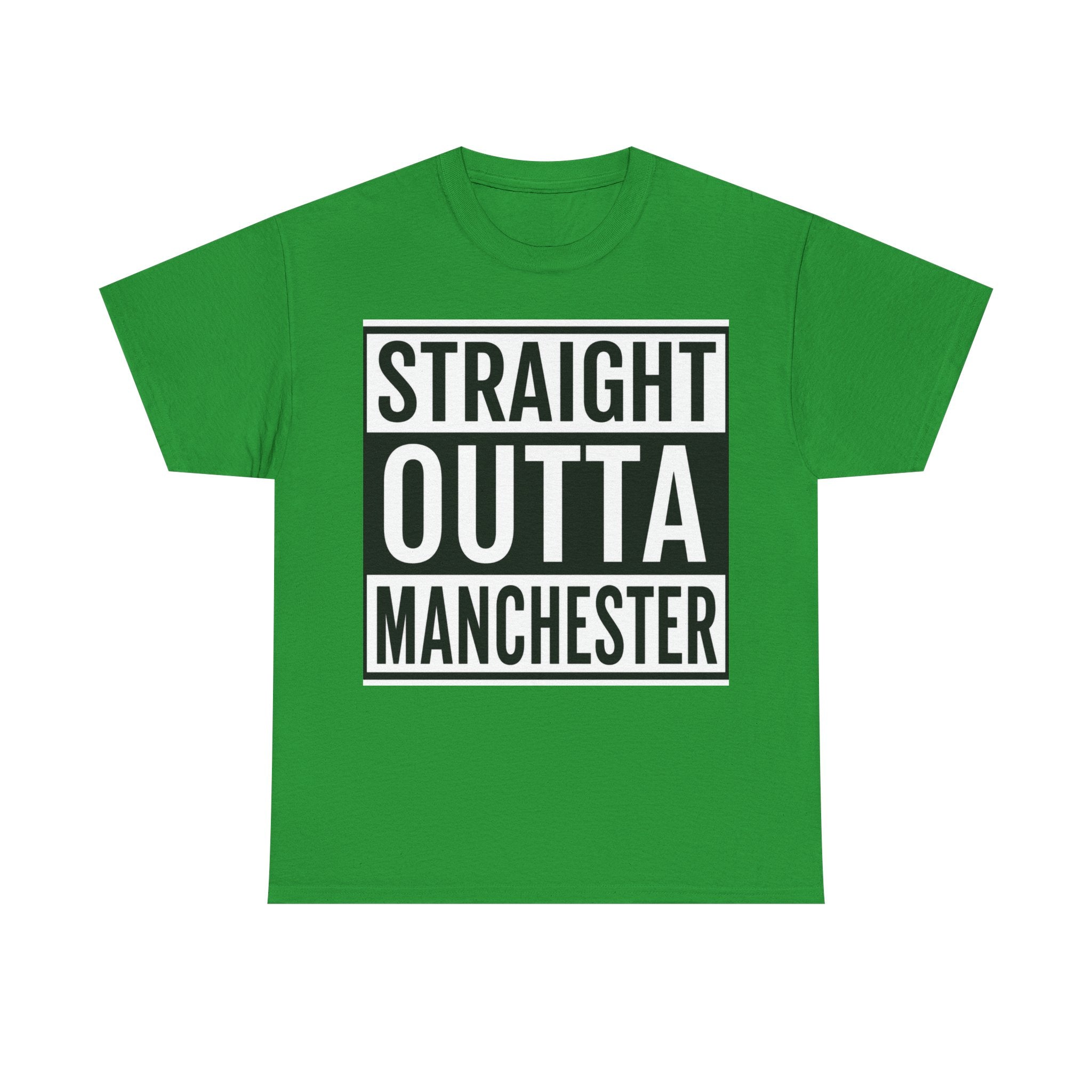 Straight Outta Manchester T-Shirt — Bold City Pride Tee