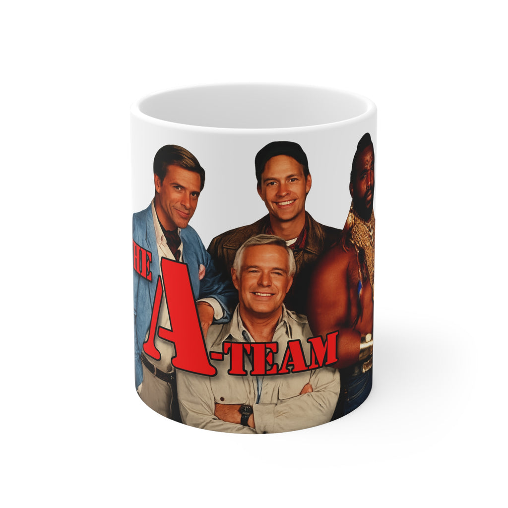 A-Team Retro Cast Ceramic Mug — Vintage 11oz & 15oz Coffee Cup