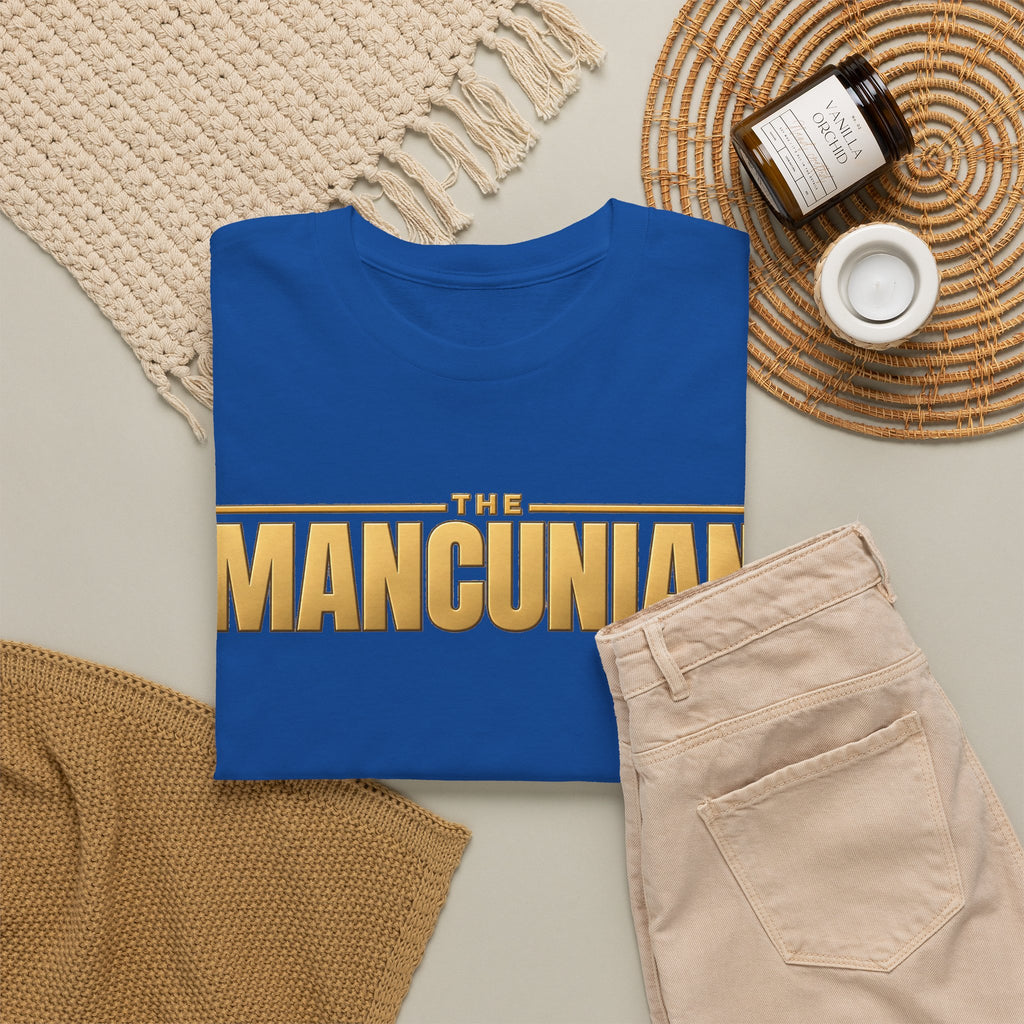 Mancunian Gold Logo Cotton T‑Shirt