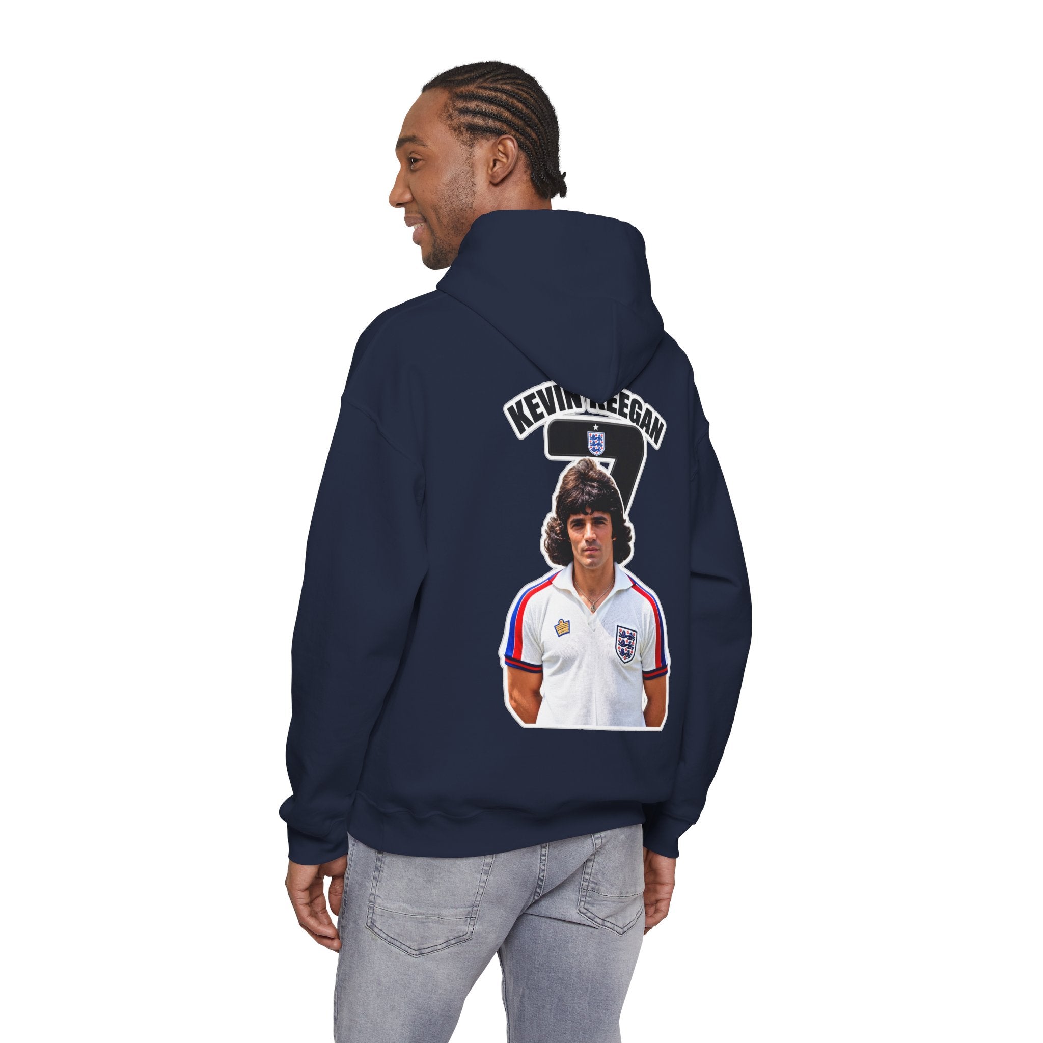 Football Legend Kevin Keegan Hoodie – Retro England Soccer Sweatshirt