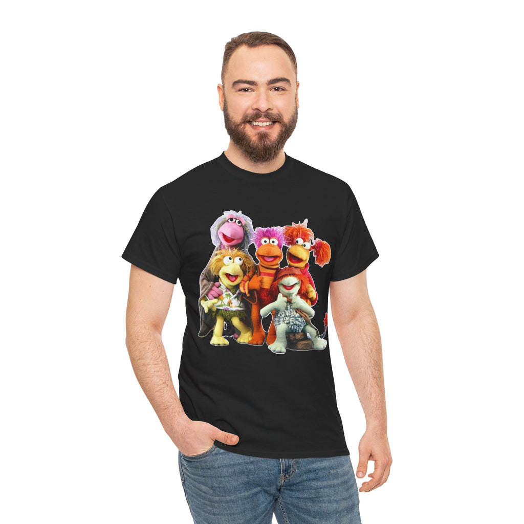 Fraggle Rock Characters T-Shirt — Vintage 80s Kids TV Crew Tee